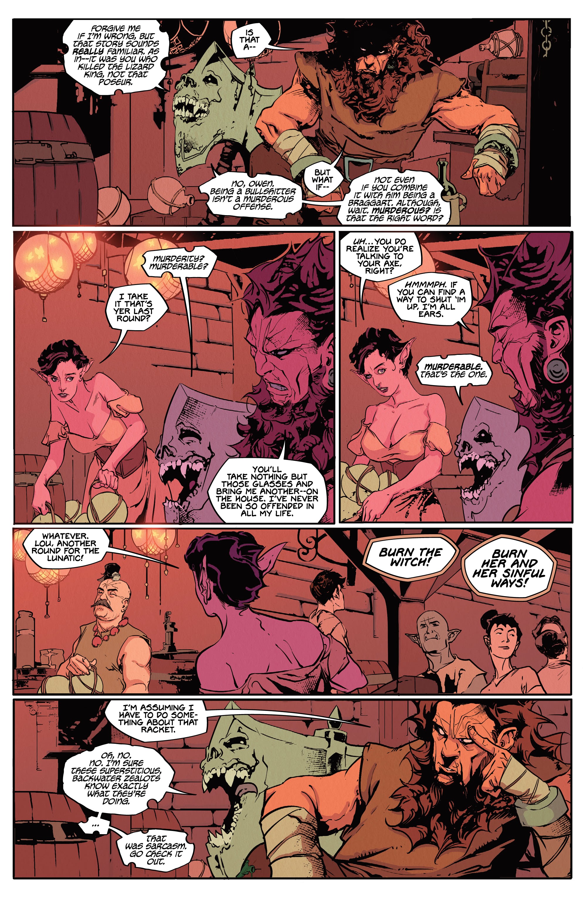 Read online Barbaric comic -  Issue #1 - 21