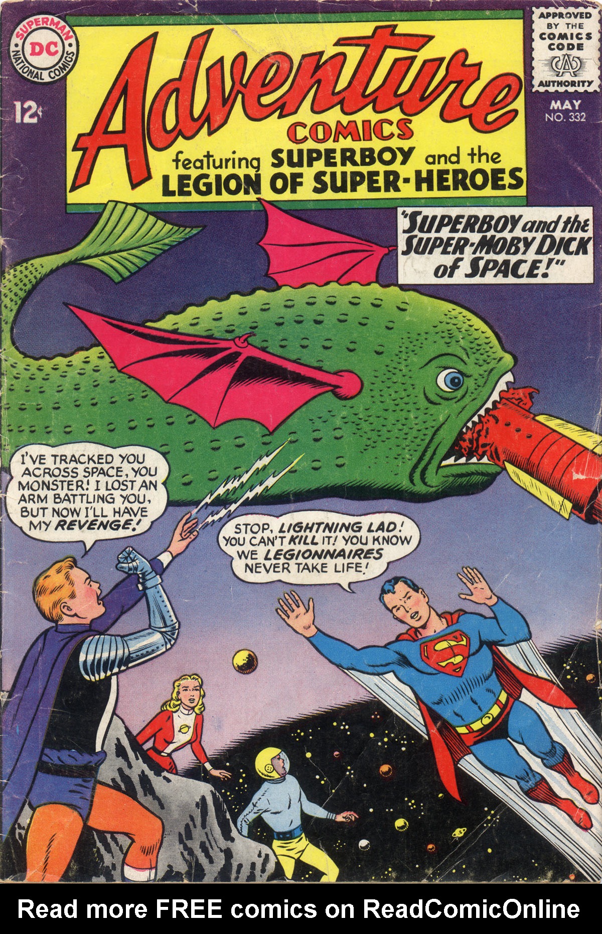 Read online Adventure Comics (1938) comic -  Issue #332 - 1