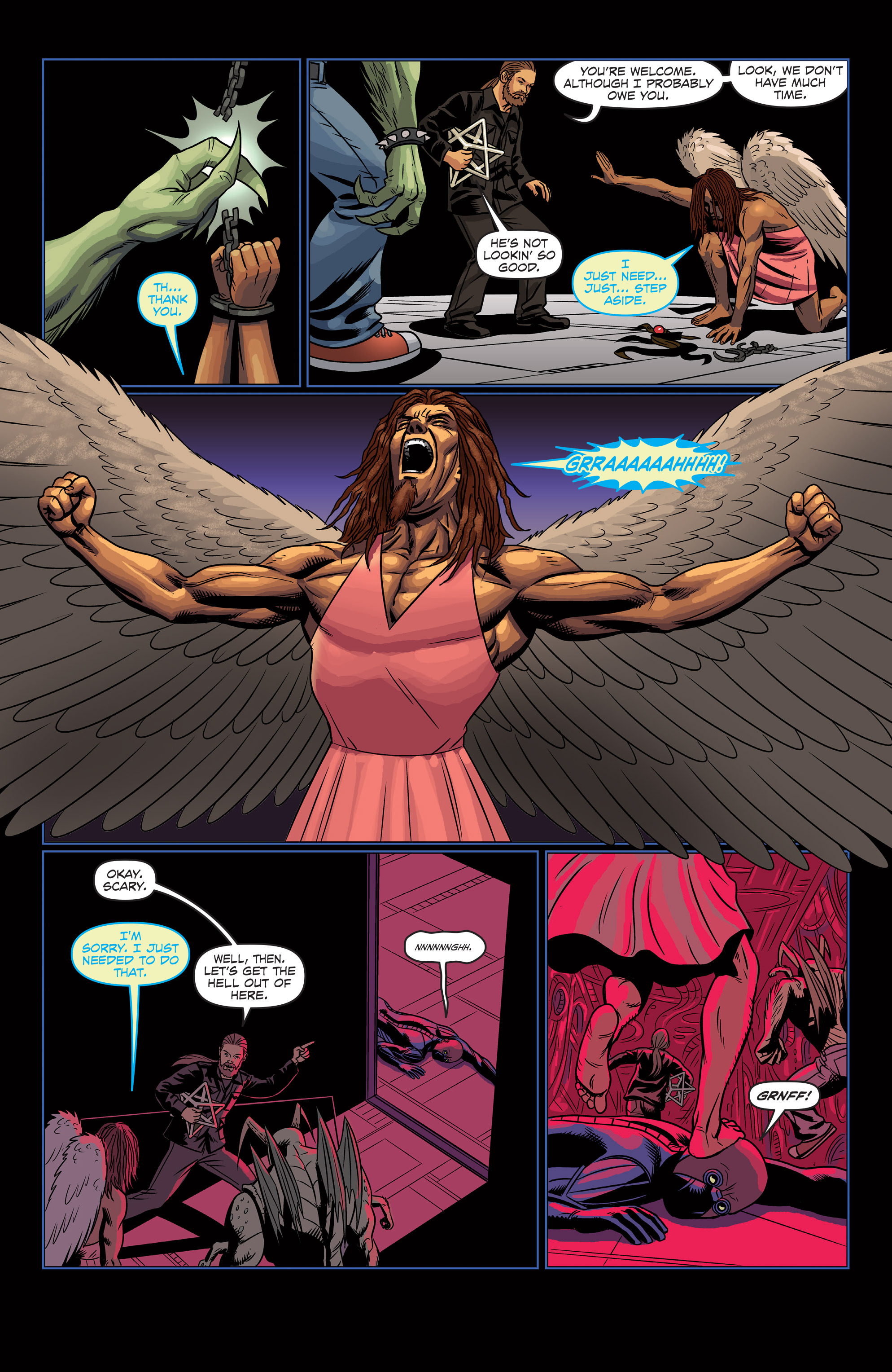 Read online Mercy Sparx (2013) comic -  Issue #5 - 16
