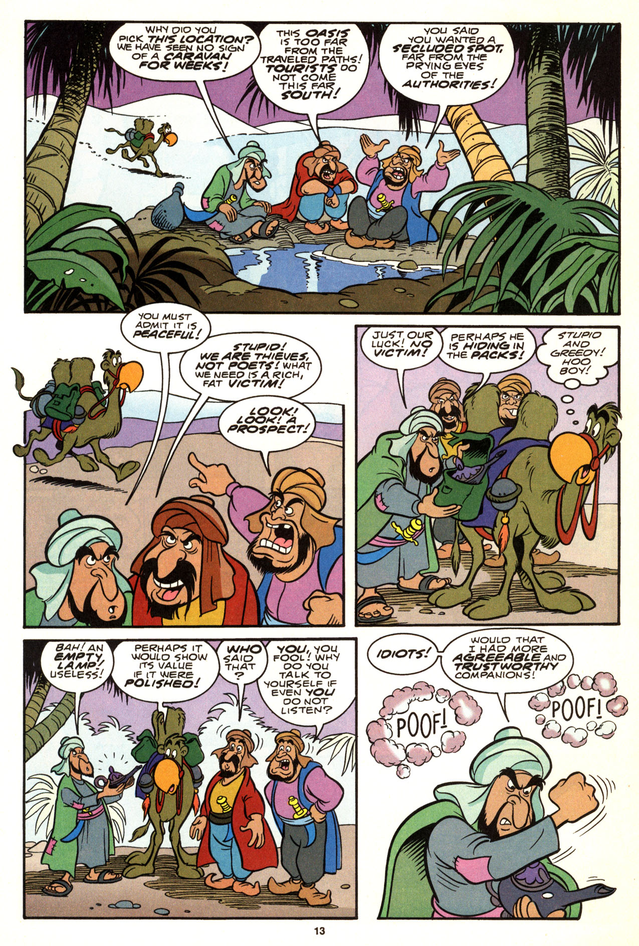 Read online The Return of Disney's Aladdin comic -  Issue #1 - 16