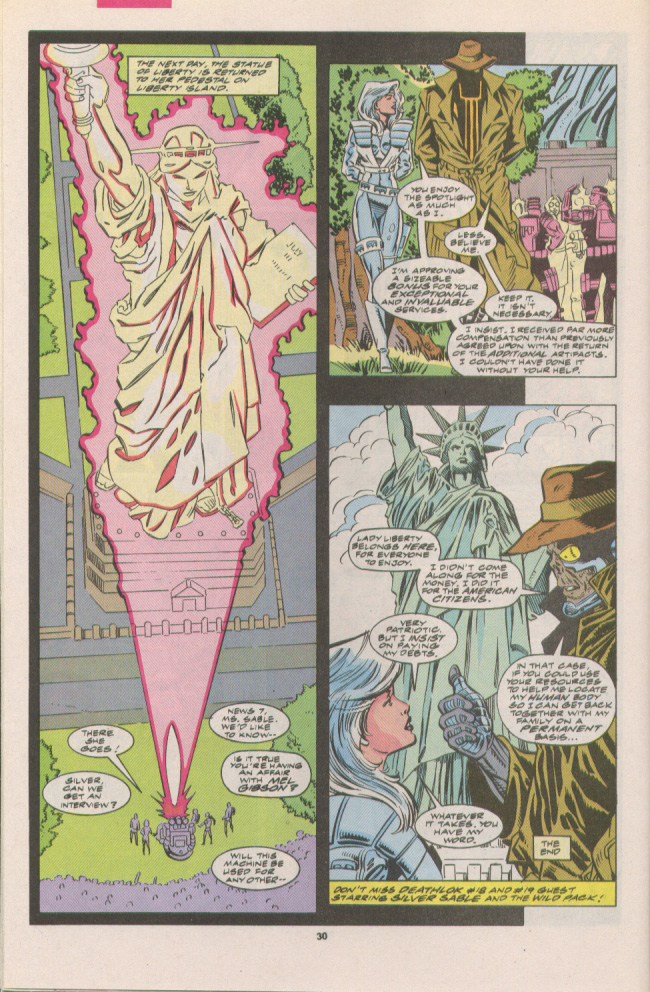 Read online Silver Sable and the Wild Pack comic -  Issue #7 - 22