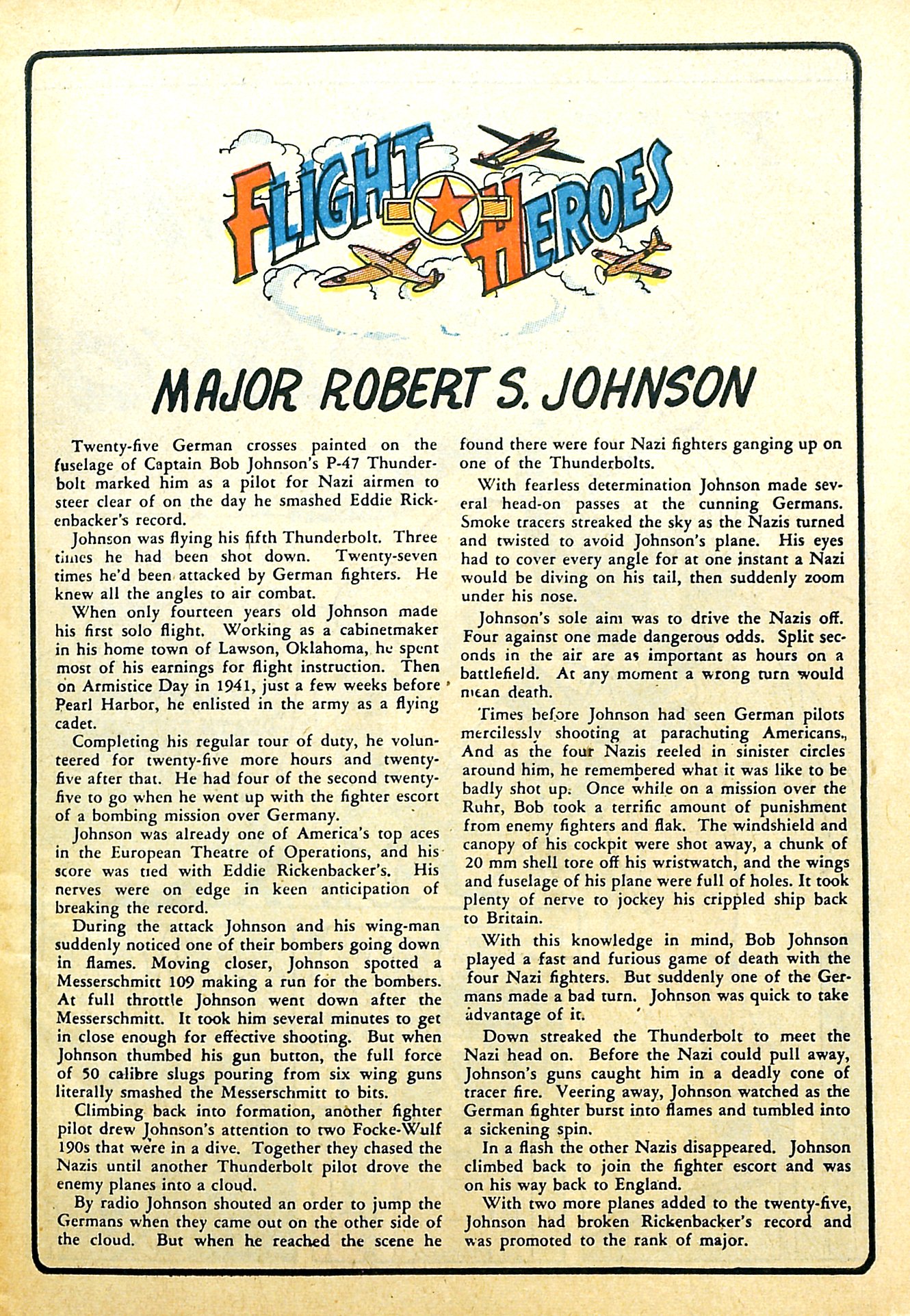 Read online Captain Flight Comics comic -  Issue #6 - 11