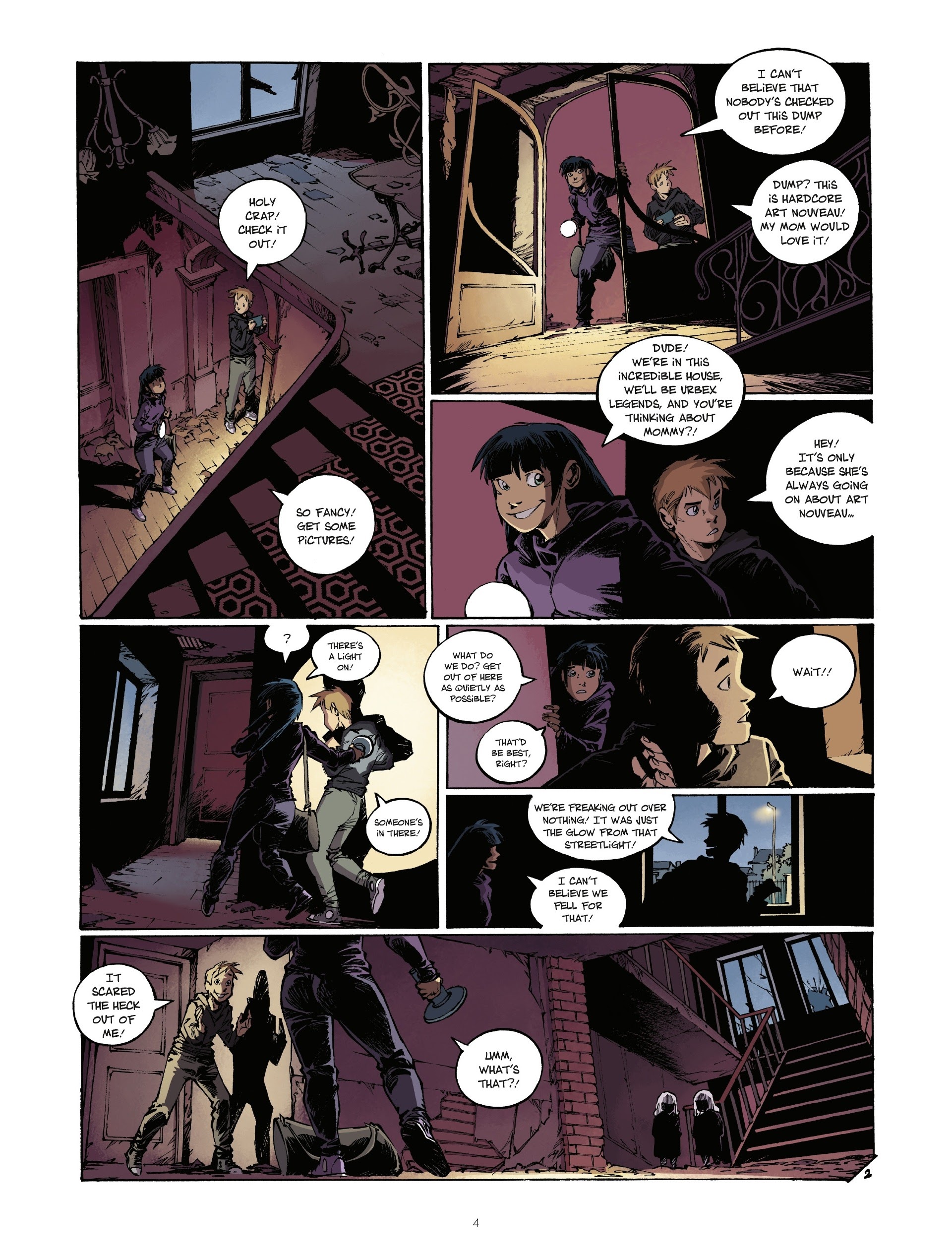 Read online Urbex comic -  Issue #1 - 4