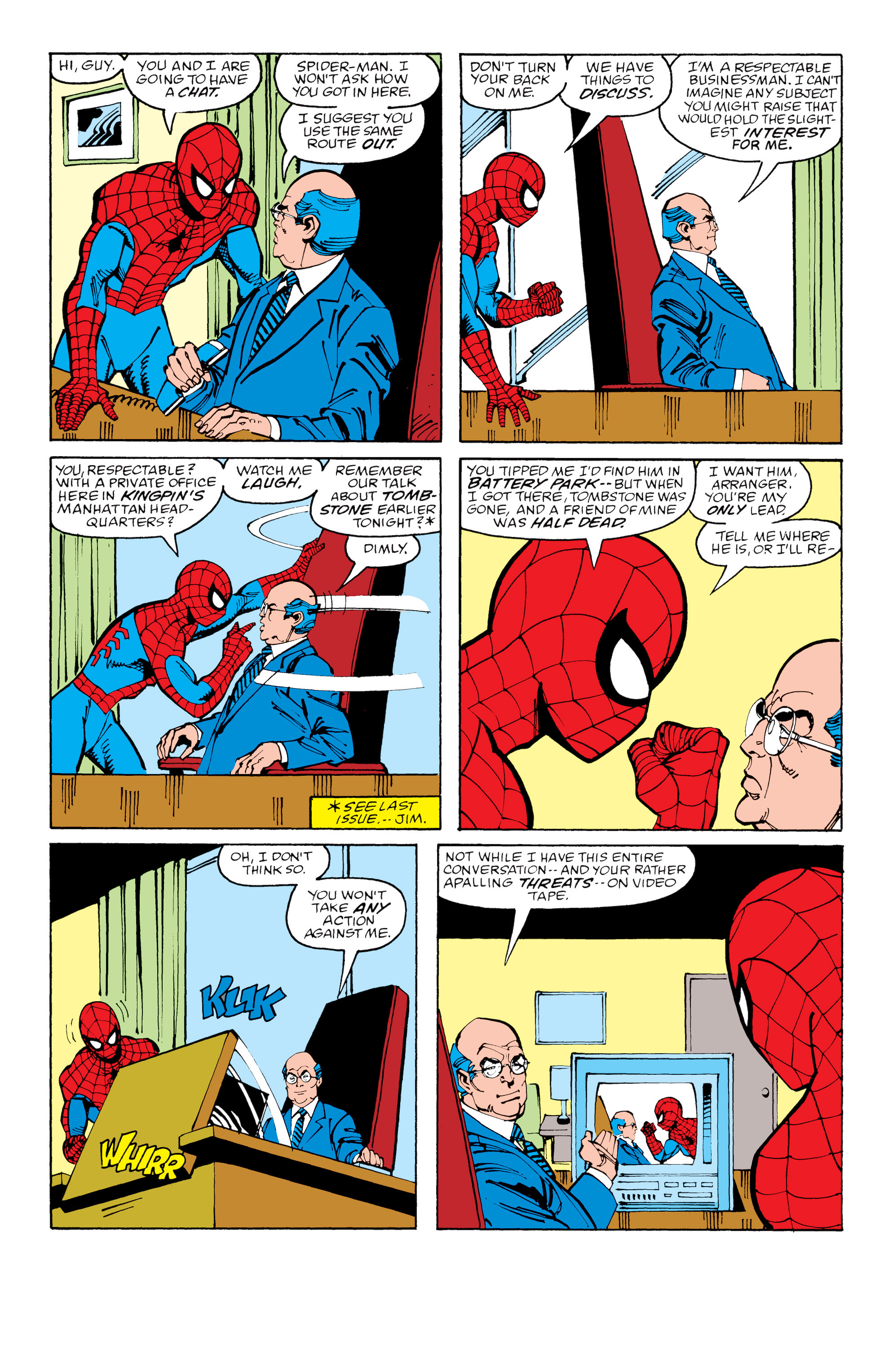 Read online The Spectacular Spider-Man (1976) comic -  Issue # _TPB Tombstone (Part 1) - 84