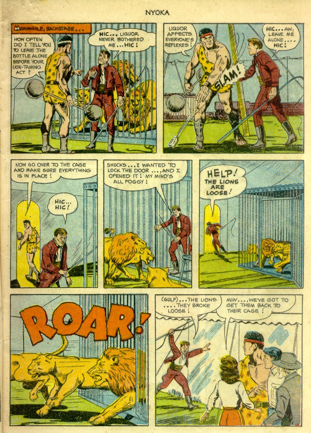 Read online Nyoka the Jungle Girl (1945) comic -  Issue #68 - 4