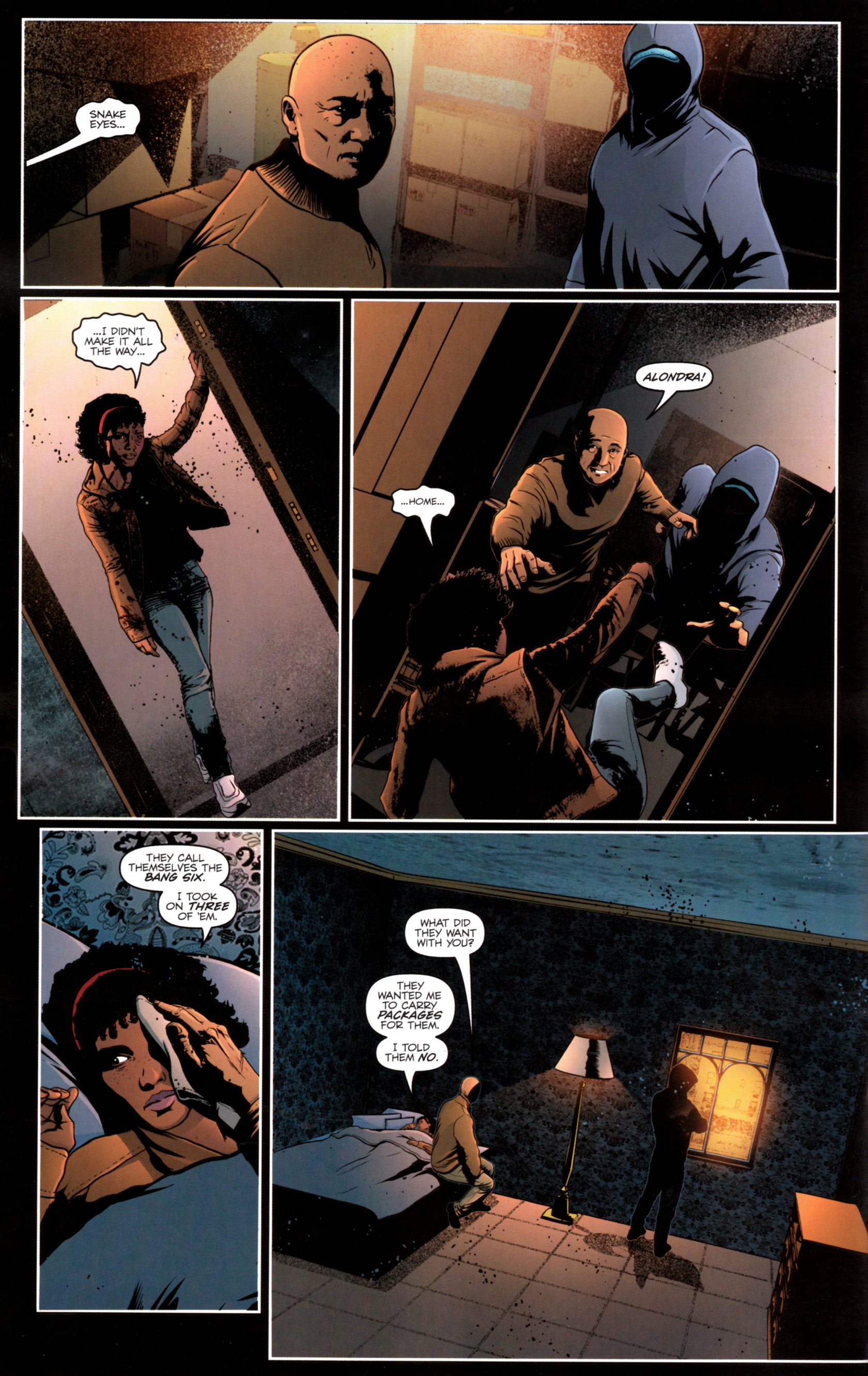 Read online G.I. Joe: Snake Eyes comic -  Issue #12 - 13