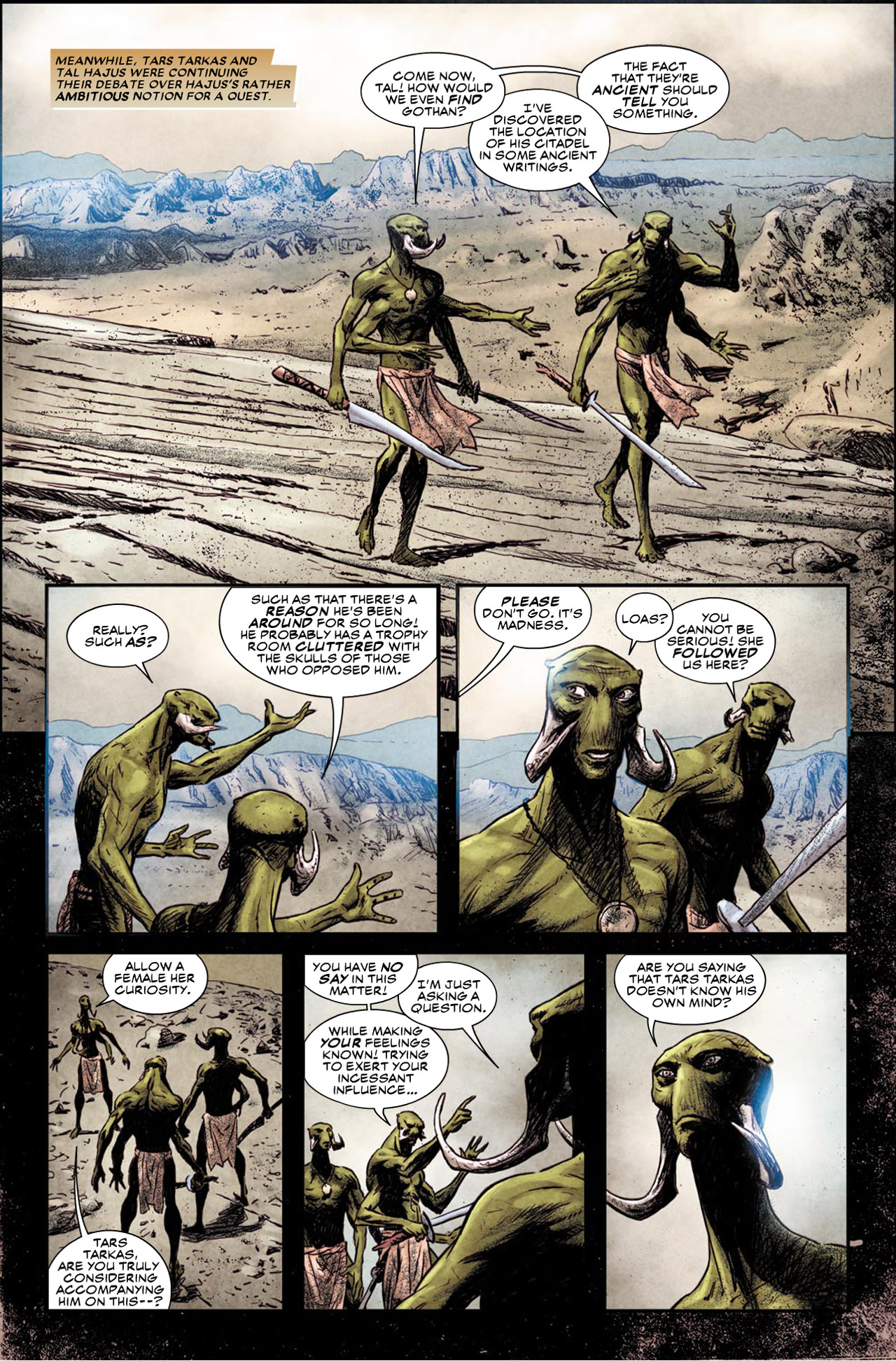 Read online John Carter: The World of Mars comic -  Issue #2 - 9
