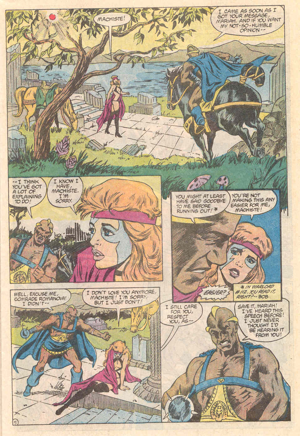 Read online Warlord (1976) comic -  Issue #117 - 5
