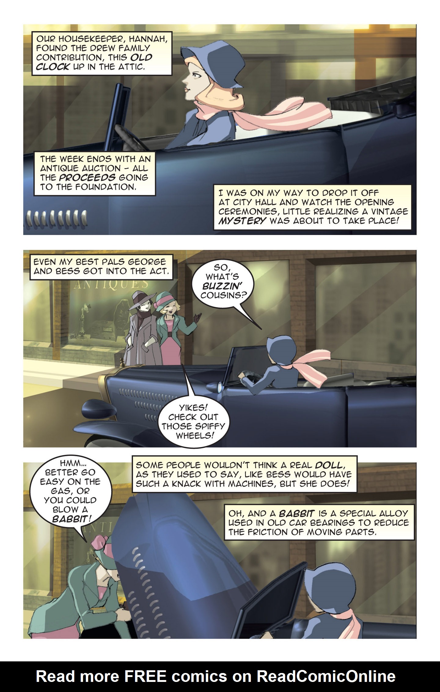 Read online Nancy Drew comic -  Issue #3 - 6