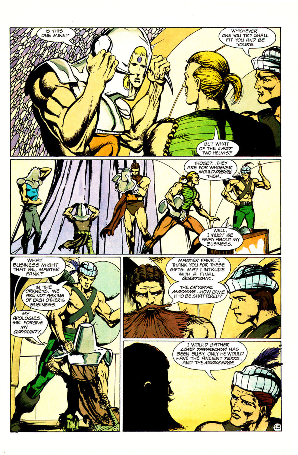 Read online Hawkmoon: The Runestaff comic -  Issue #3 - 16