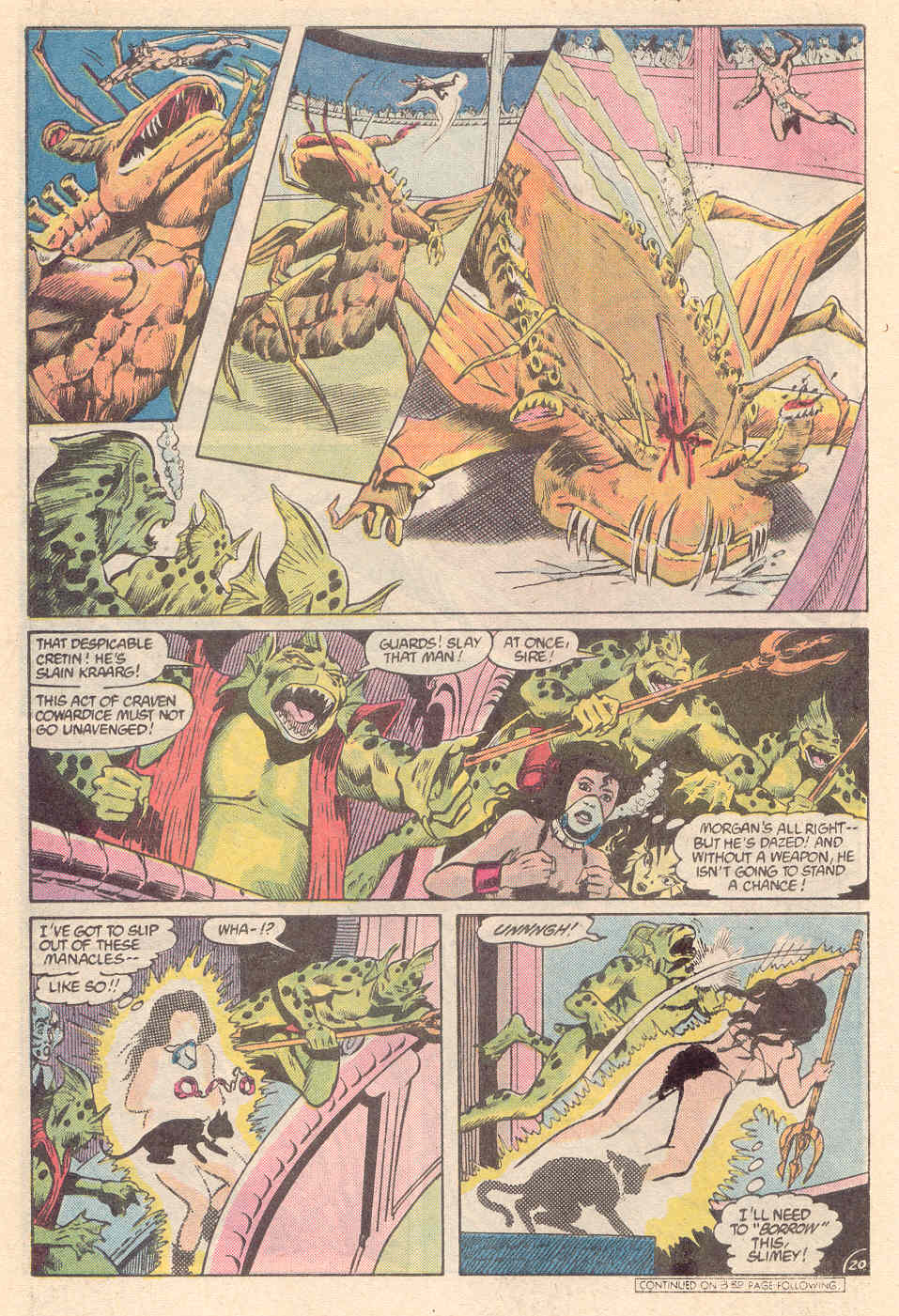 Read online Warlord (1976) comic -  Issue #111 - 20