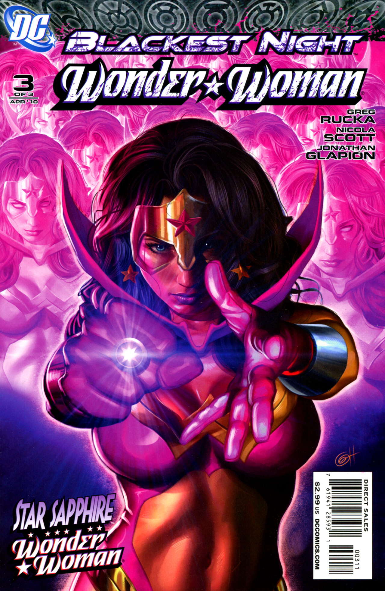 Read online Blackest Night: Wonder Woman comic -  Issue #3 - 1