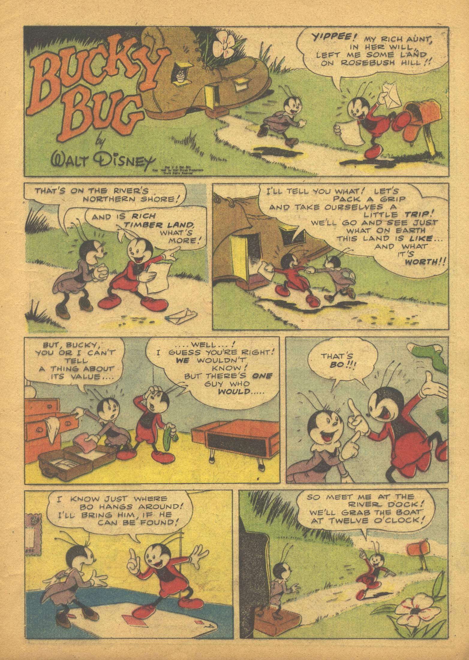 Read online Walt Disney's Comics and Stories comic -  Issue #67 - 13