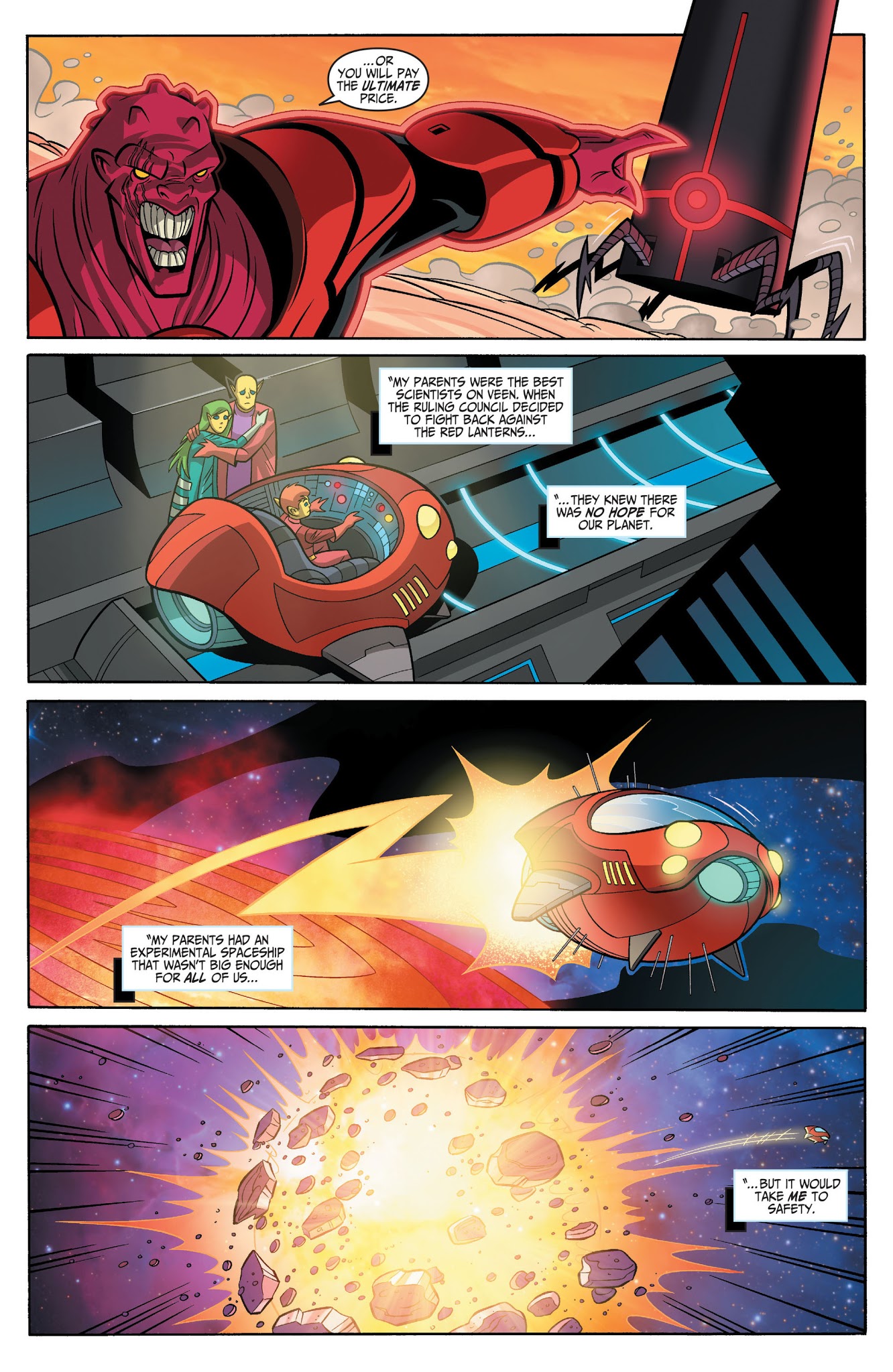 Read online Green Lantern: The Animated Series comic -  Issue #10 - 11