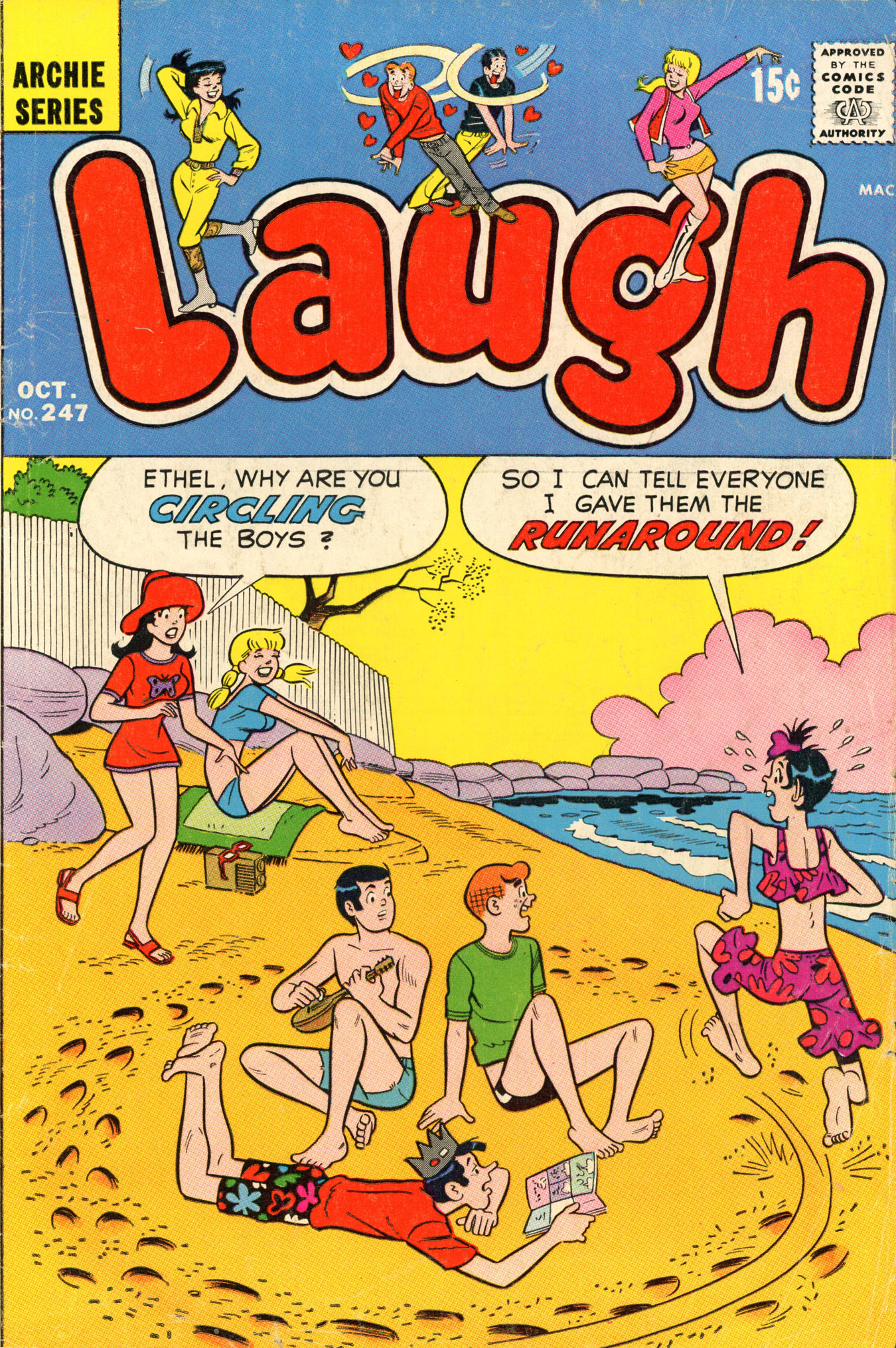 Read online Laugh (Comics) comic -  Issue #247 - 1