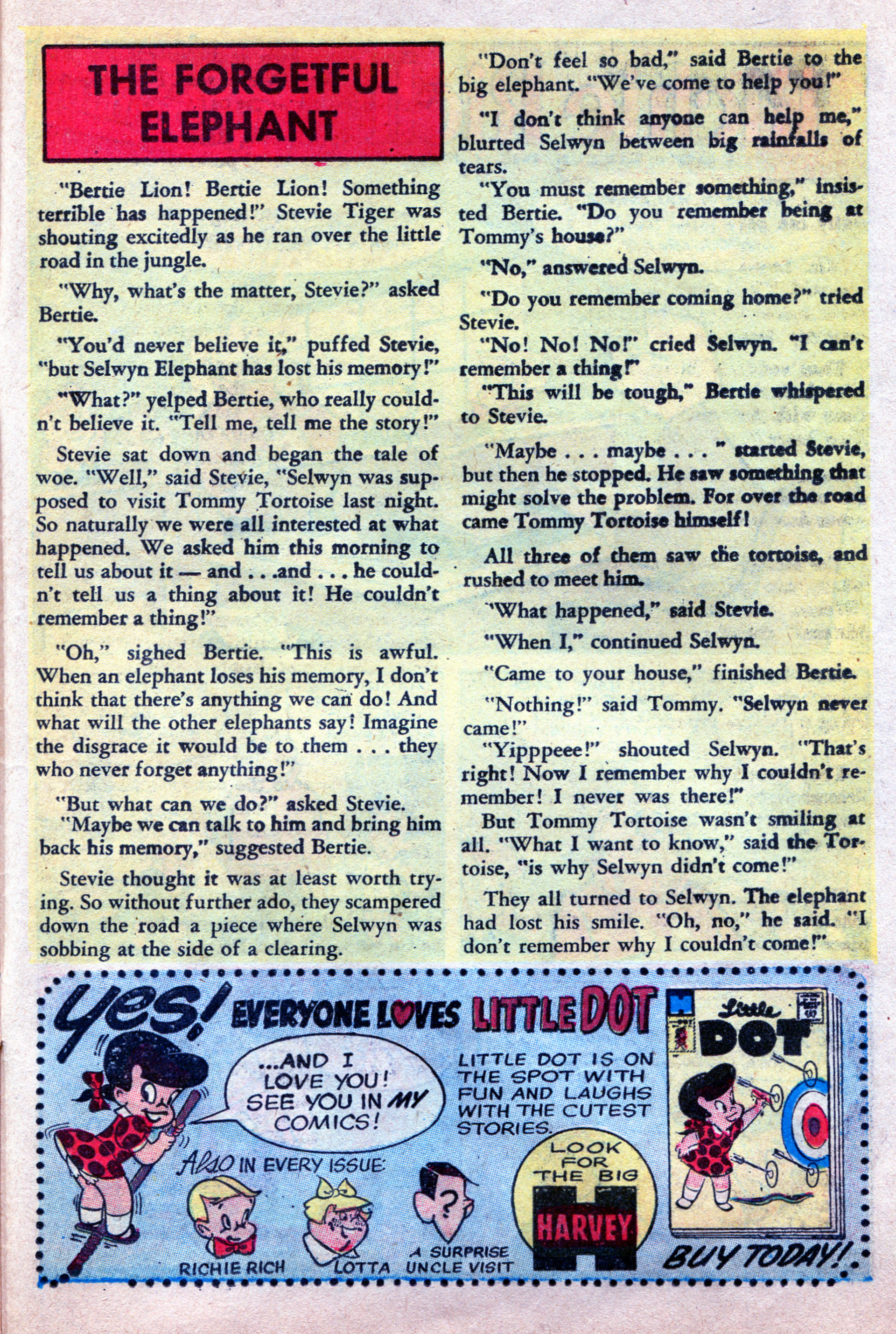 Read online Little Lotta comic -  Issue #22 - 27