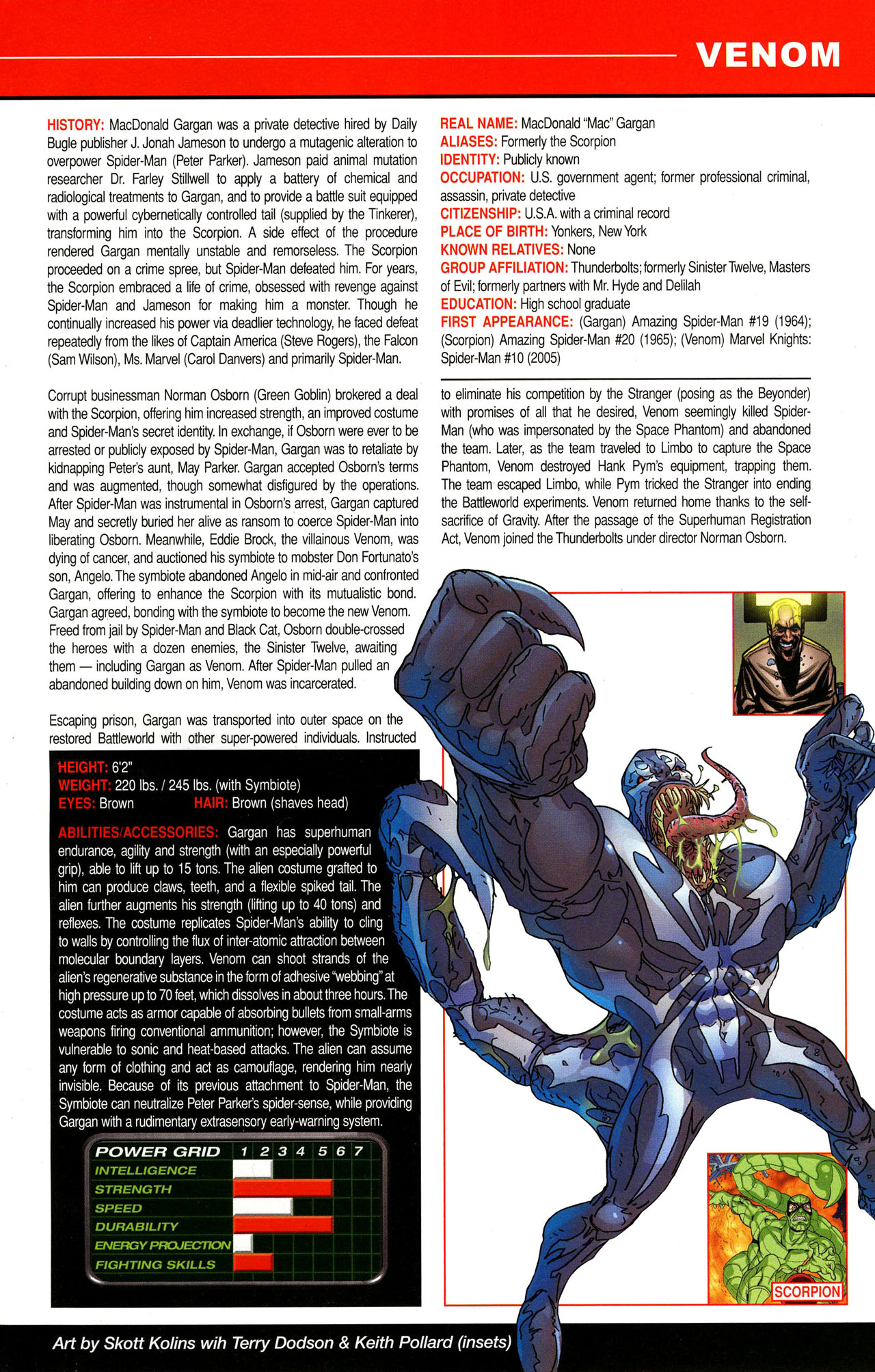 Read online All-New Official Handbook of the Marvel Universe A to Z comic -  Issue #12 - 17