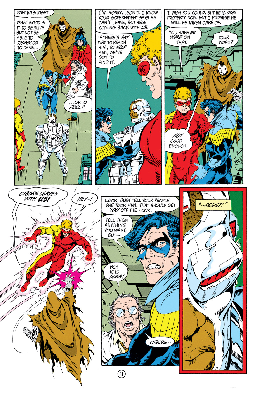 Read online The New Titans (1988) comic -  Issue #78 - 12