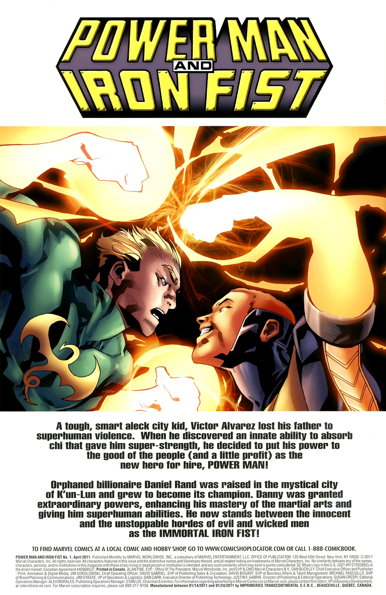 Read online Power Man and Iron Fist (2011) comic -  Issue #1 - 5