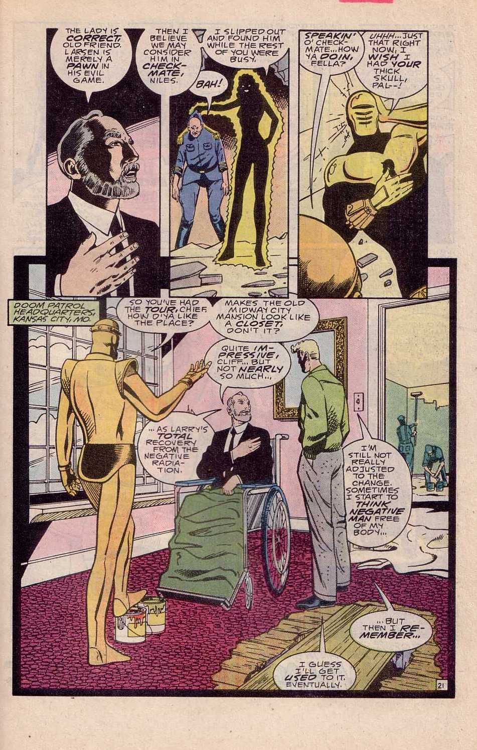 Read online Doom Patrol (1987) comic -  Issue #16 - 22
