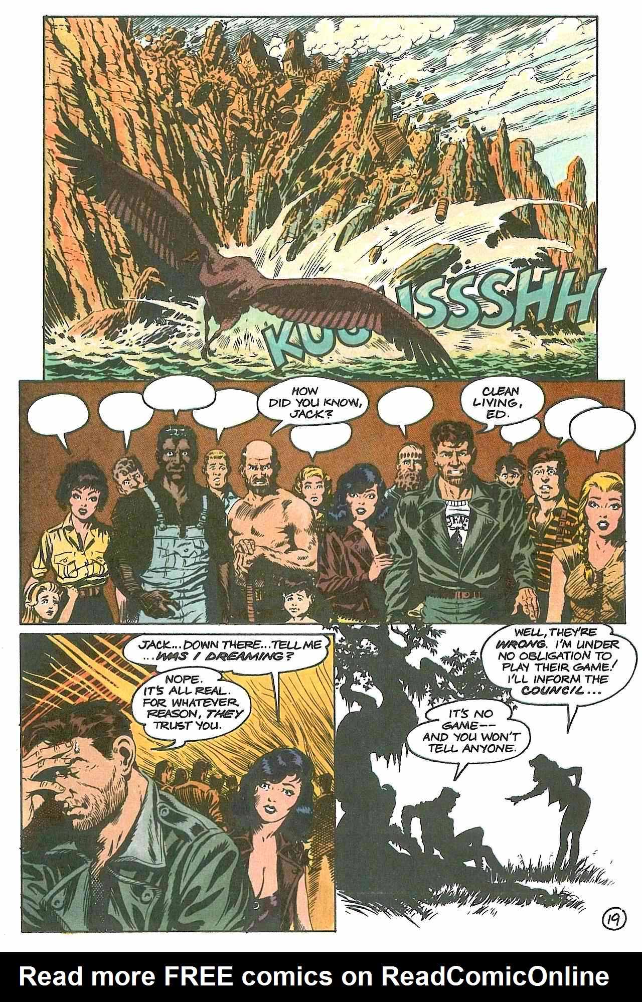 Read online Cadillacs & Dinosaurs comic -  Issue #3 - 21