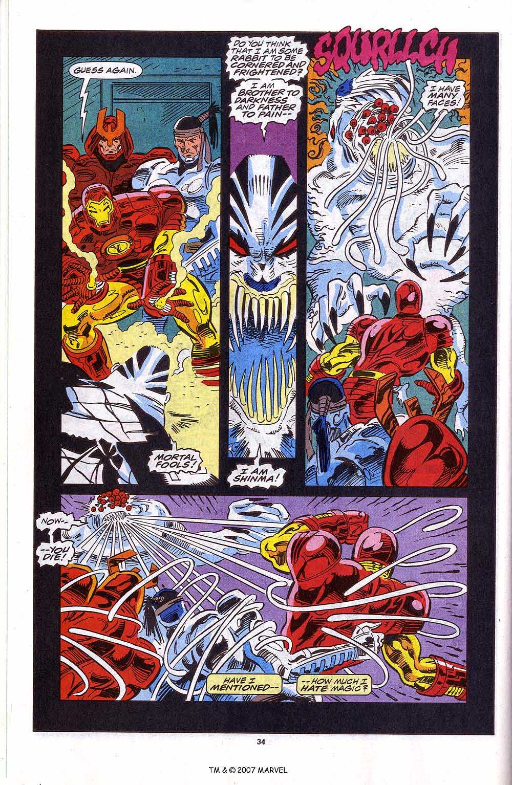 Read online Iron Man Annual comic -  Issue #14 - 36
