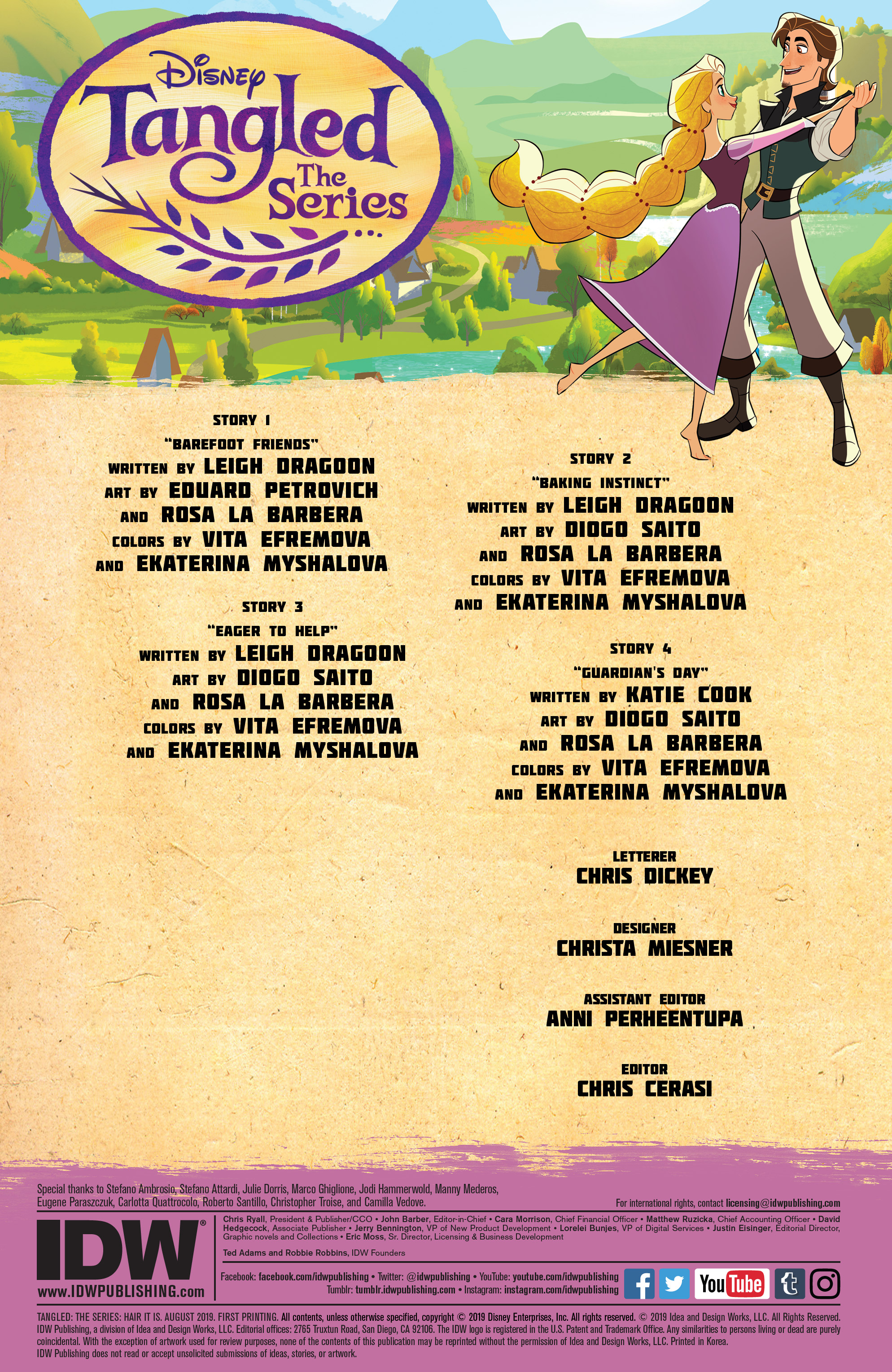 Read online Tangled: The Series: Hair It Is comic -  Issue # Full - 2