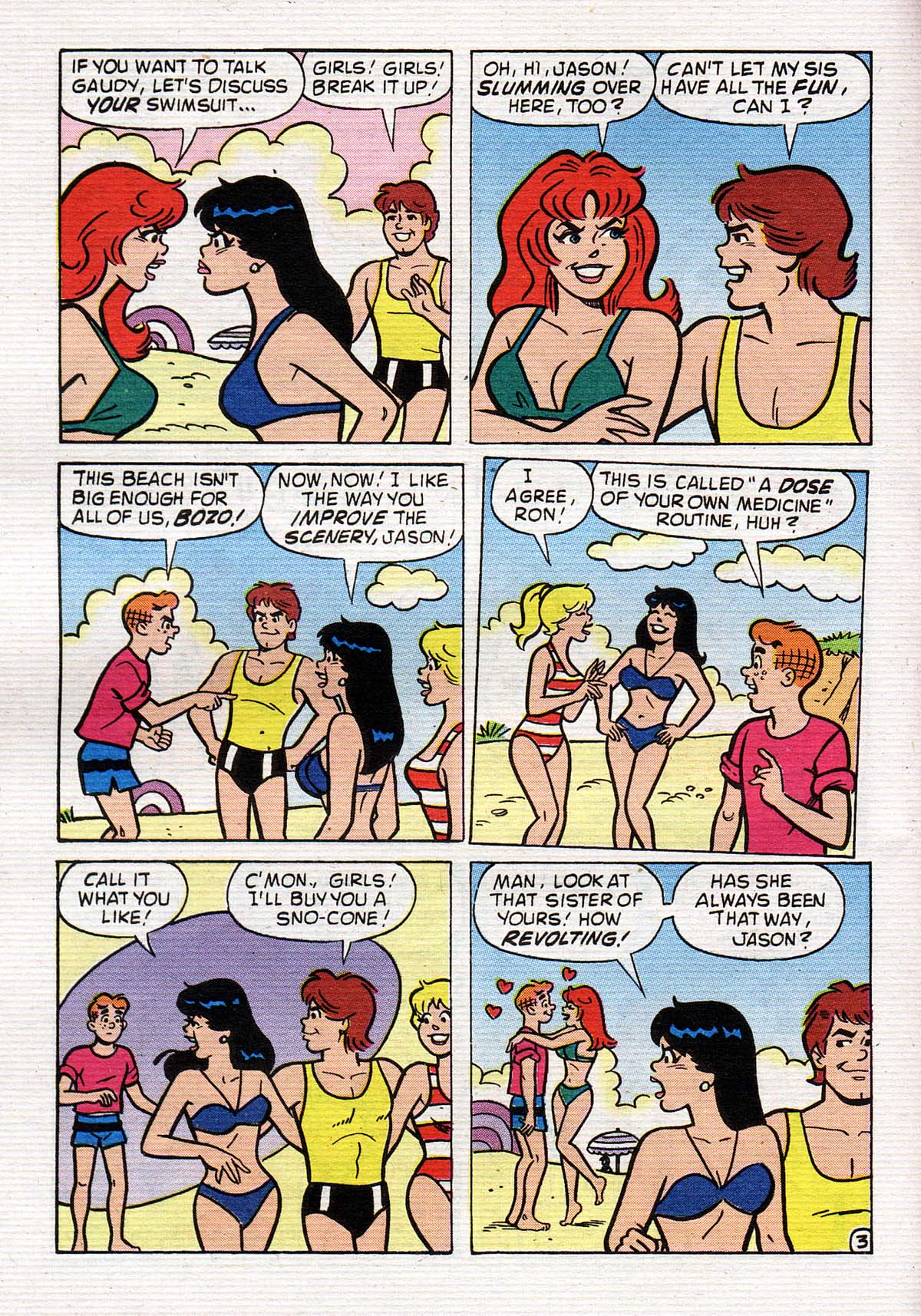 Read online Betty and Veronica Digest Magazine comic -  Issue #150 - 56