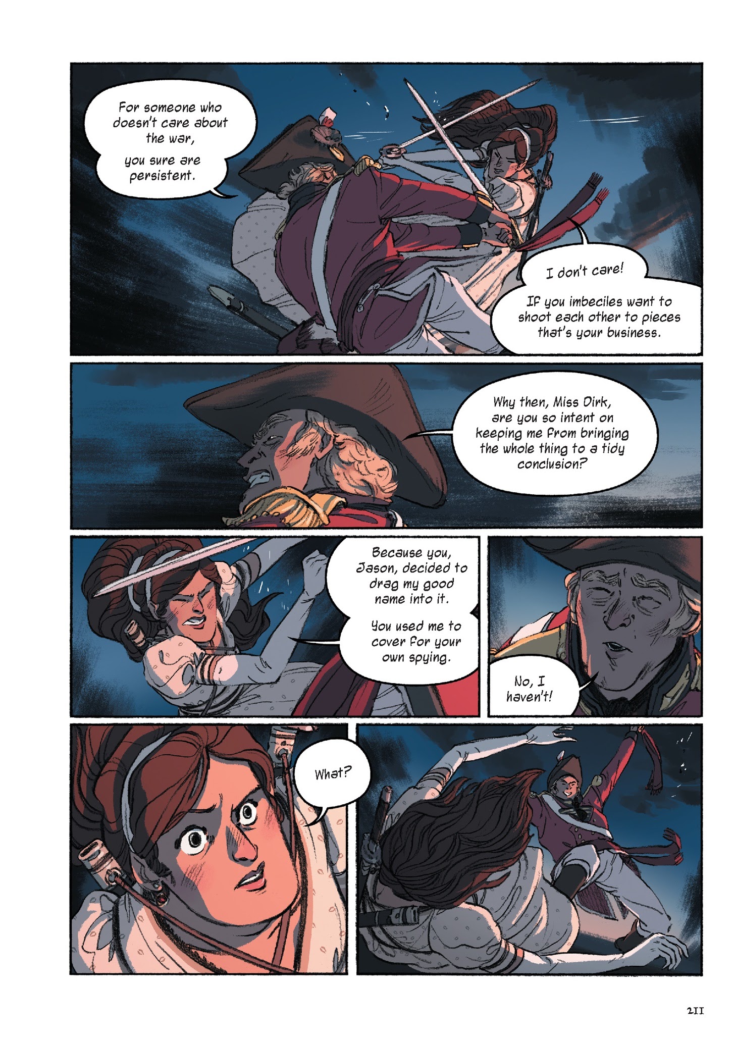 Read online Delilah Dirk and the King's Shilling comic -  Issue # TPB (Part 3) - 12
