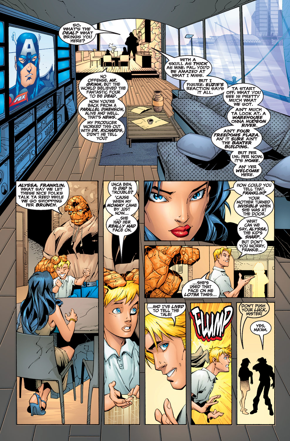 Read online Fantastic Four (1998) comic -  Issue #9 - 5