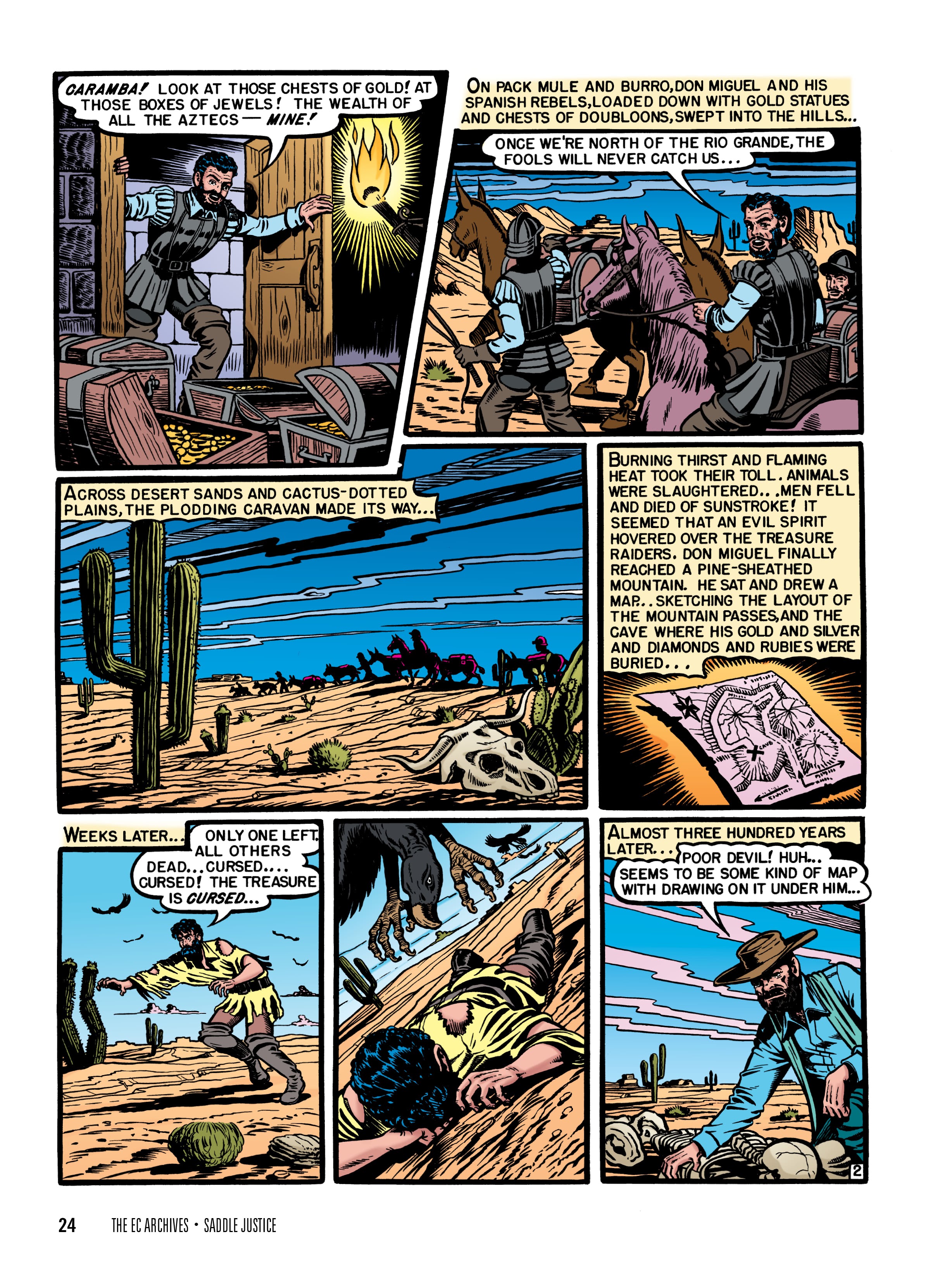 Read online The EC Archives: Saddle Justice comic -  Issue # TPB (Part 1) - 26