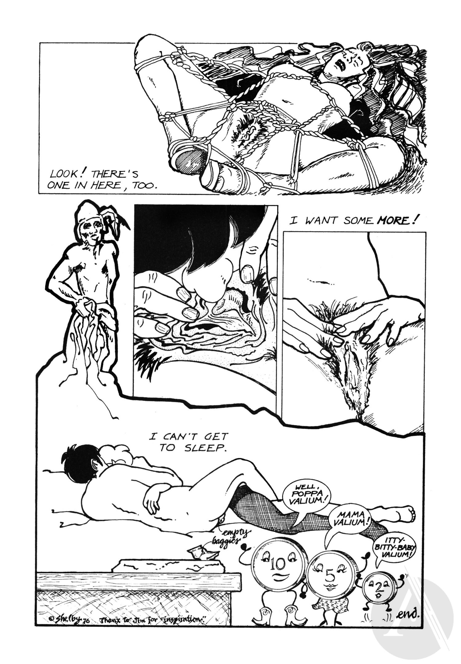 Read online Wet Satin comic -  Issue #1 - 23