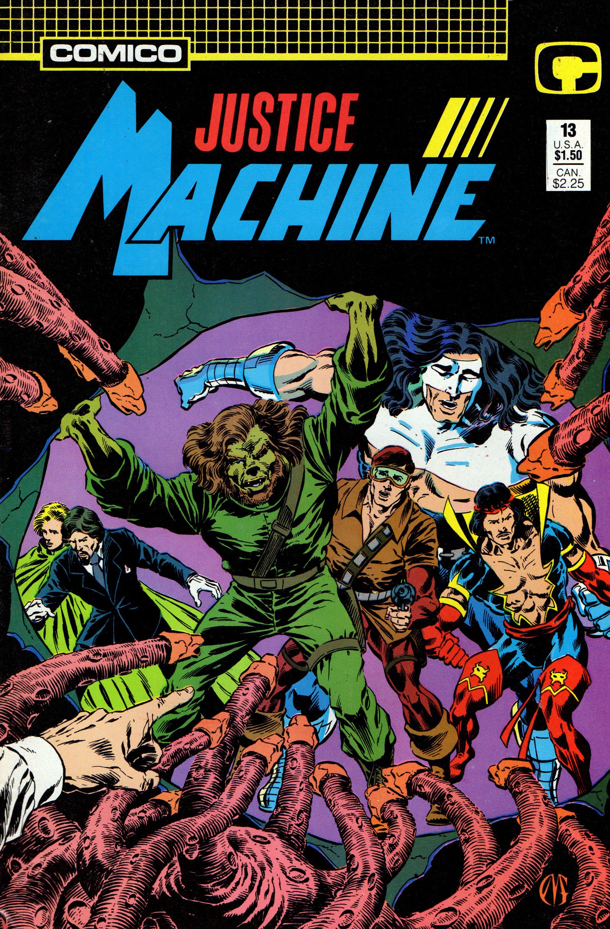 Read online Justice Machine comic -  Issue #13 - 1