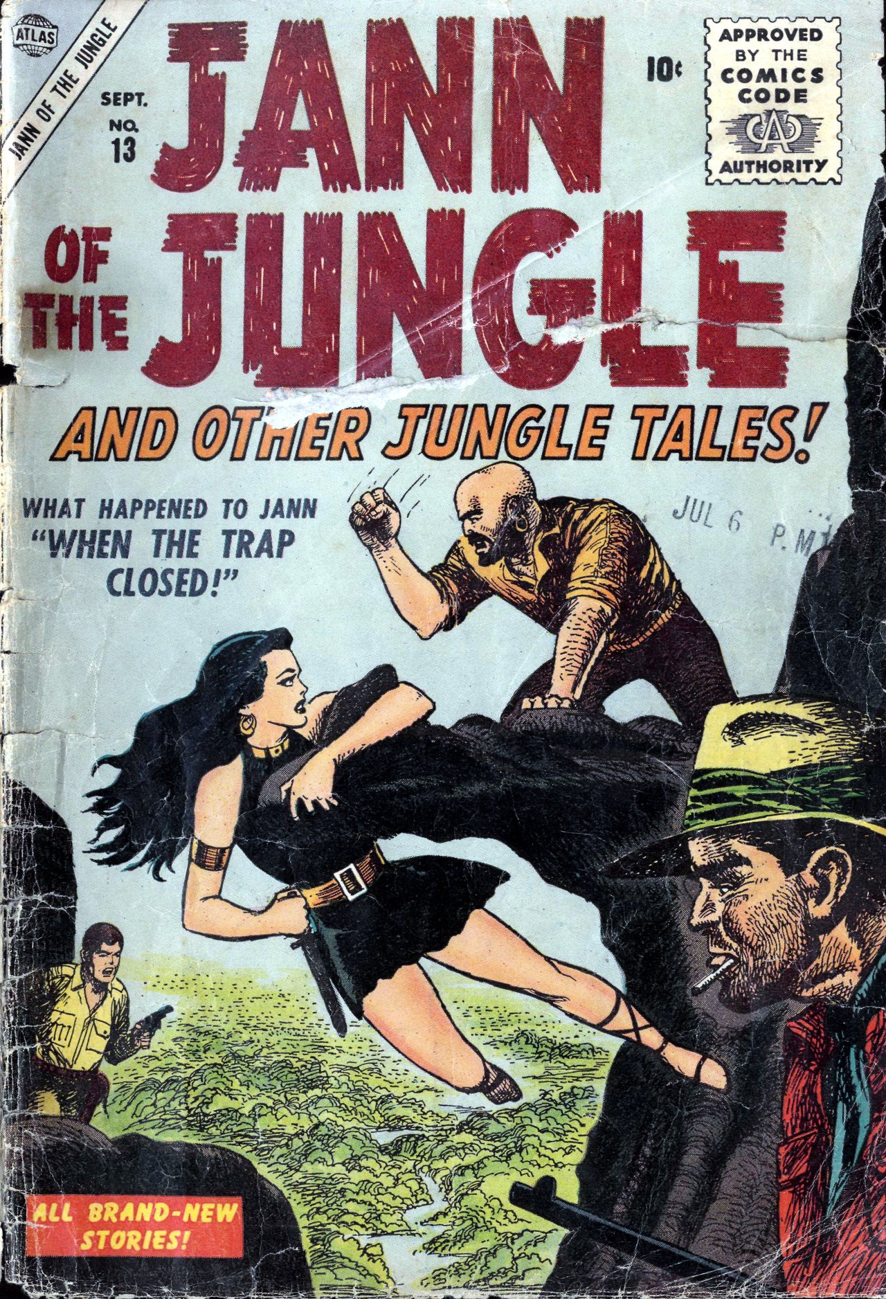 Read online Jann of the Jungle comic -  Issue #13 - 1