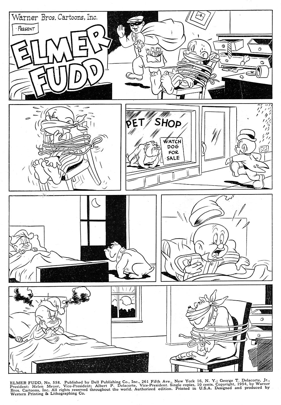 Read online Four Color Comics comic -  Issue #558 - 2