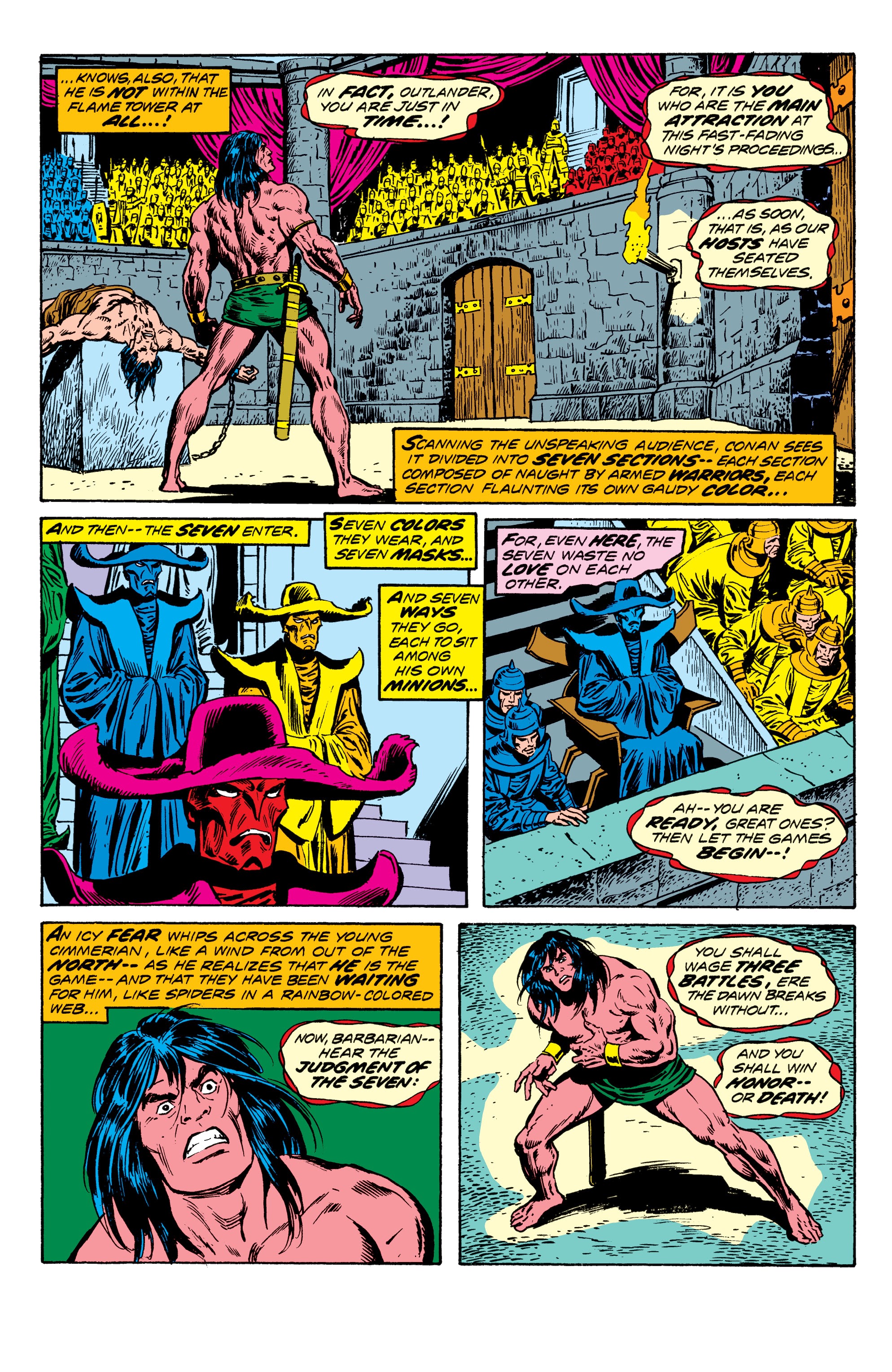 Read online Conan The Barbarian Epic Collection: The Original Marvel Years - The Curse Of The Golden Skull comic -  Issue # TPB (Part 2) - 40