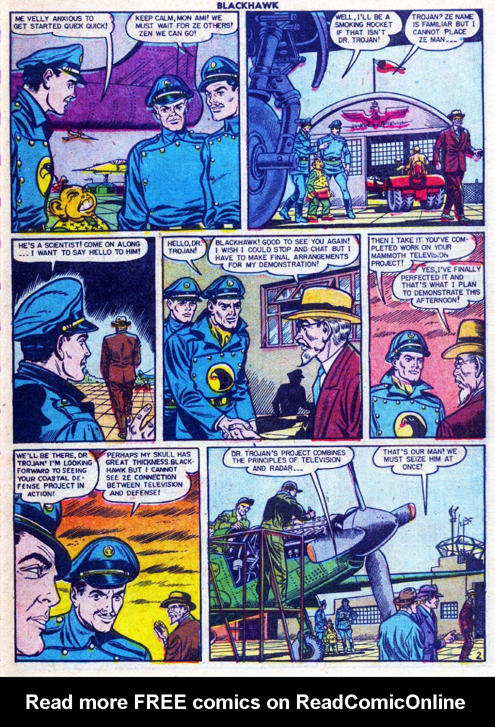 Read online Blackhawk (1957) comic -  Issue #41 - 43