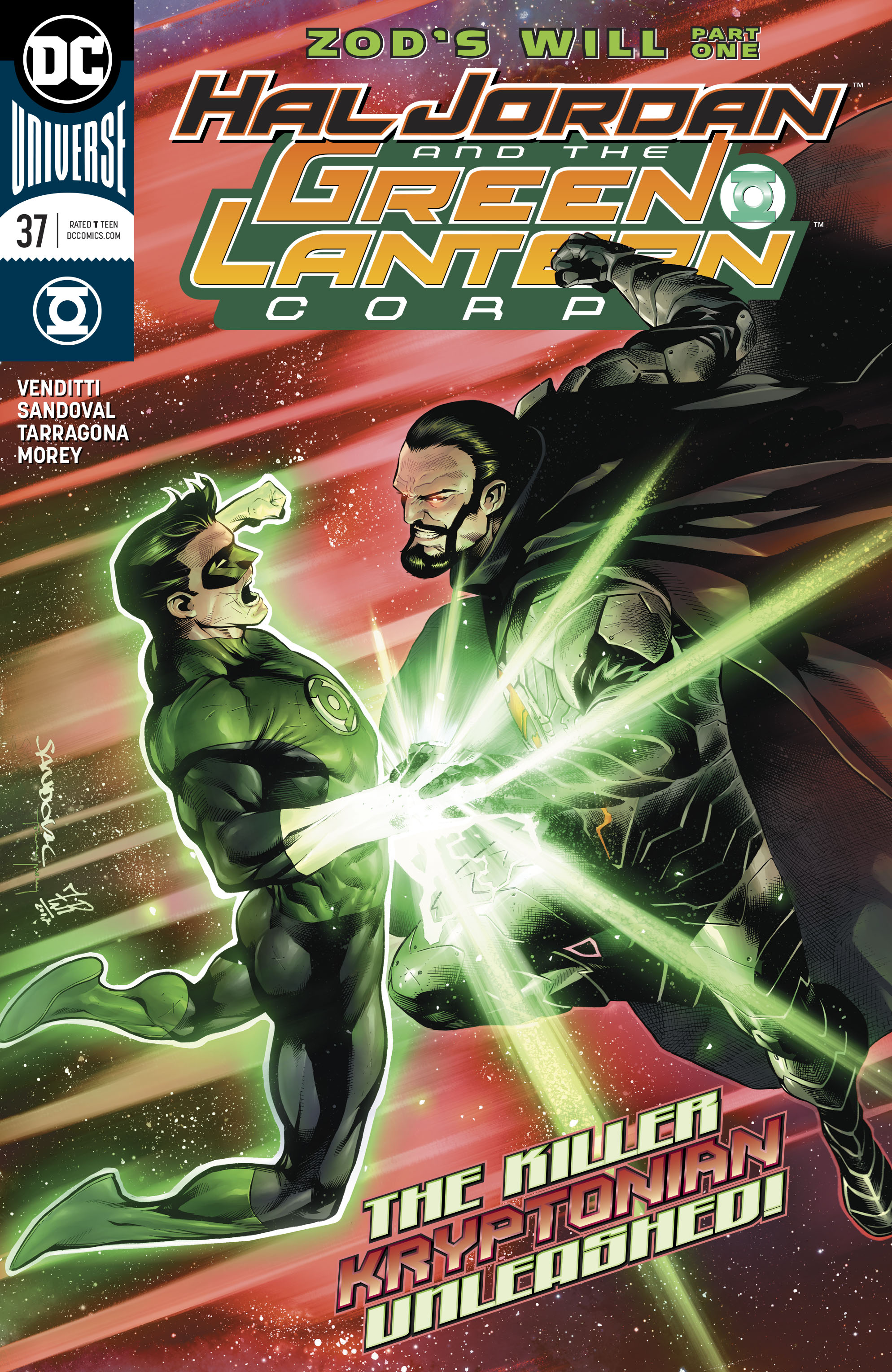 Read online Hal Jordan And The Green Lantern Corps comic -  Issue #37 - 1