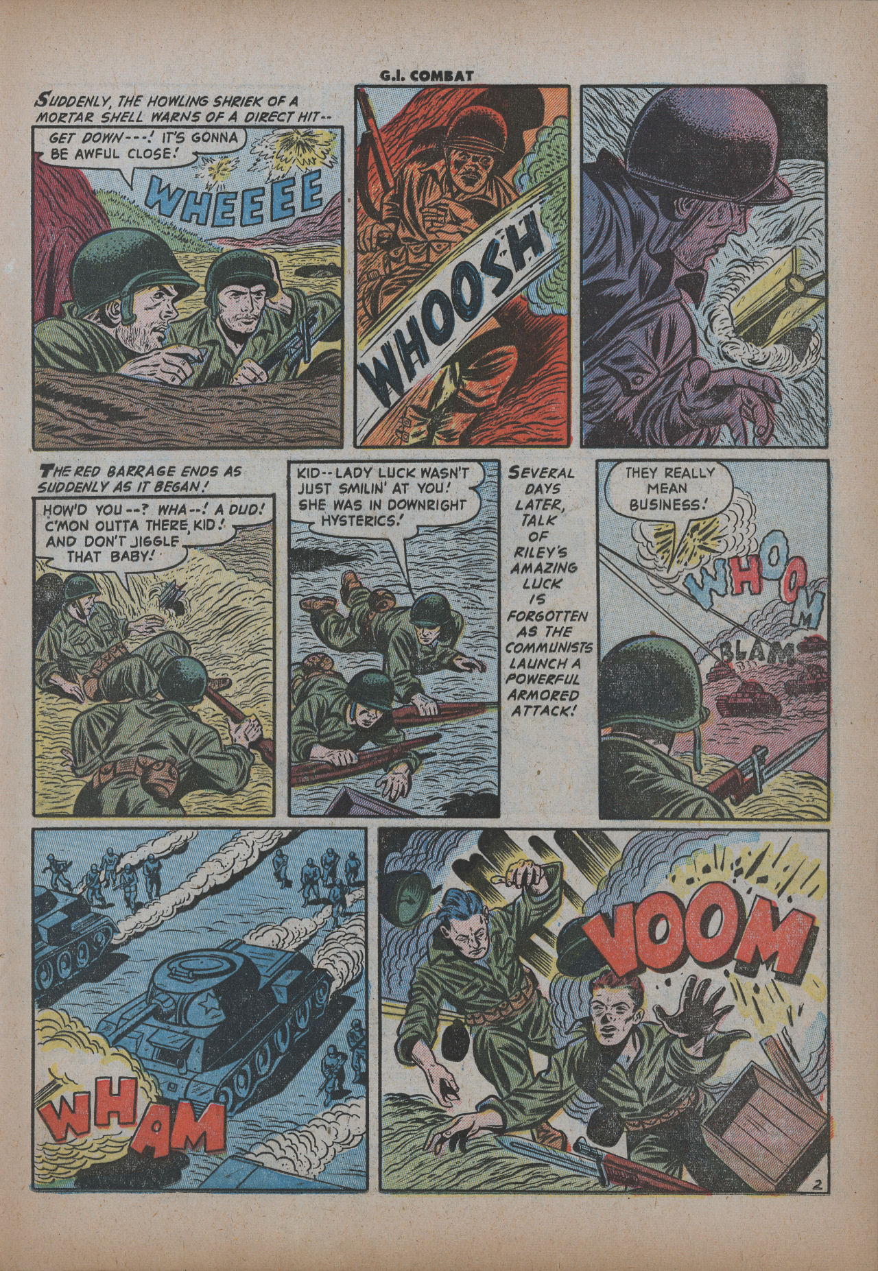 Read online G.I. Combat (1952) comic -  Issue #21 - 13