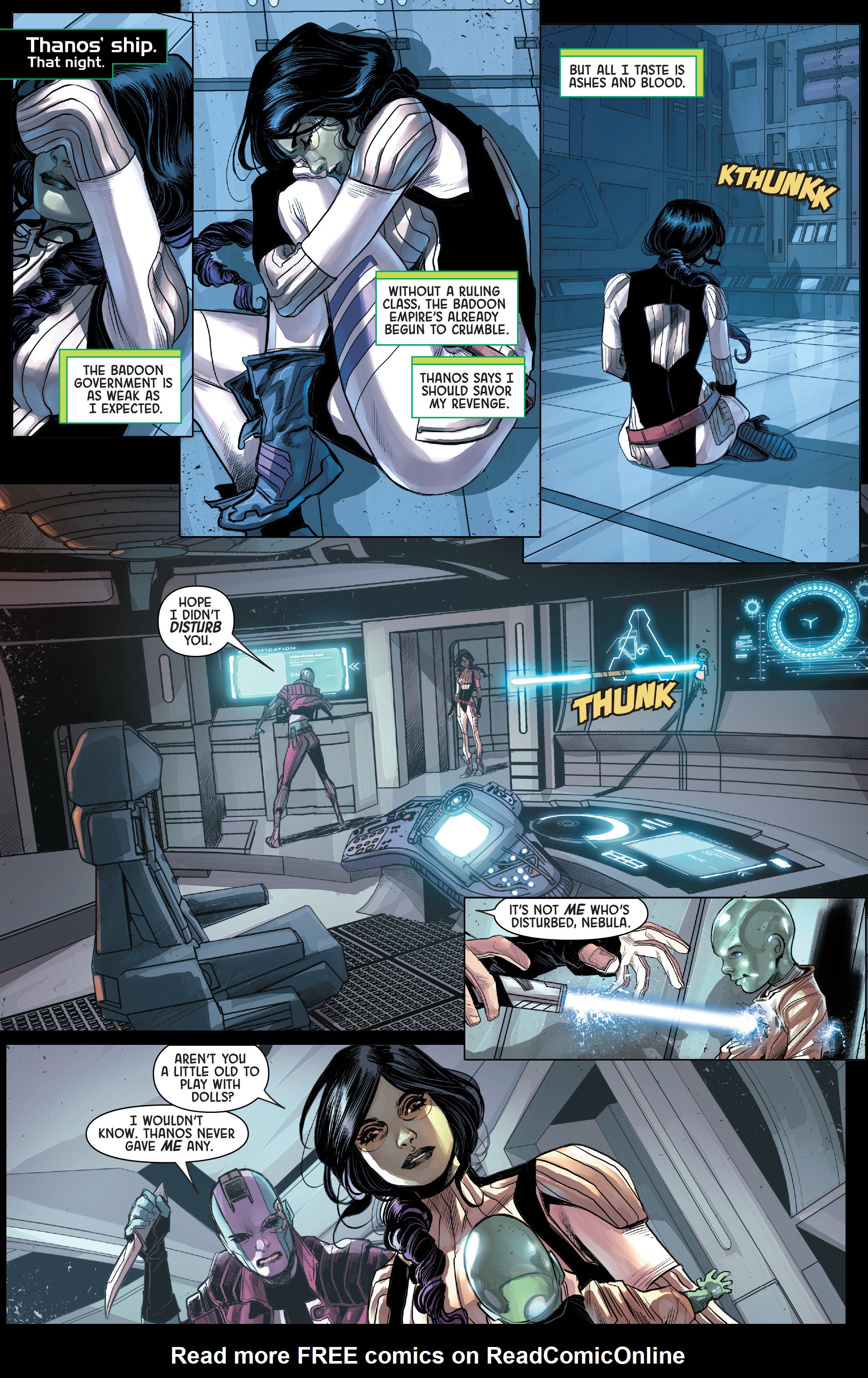 Read online Gamora comic -  Issue #1 - 12