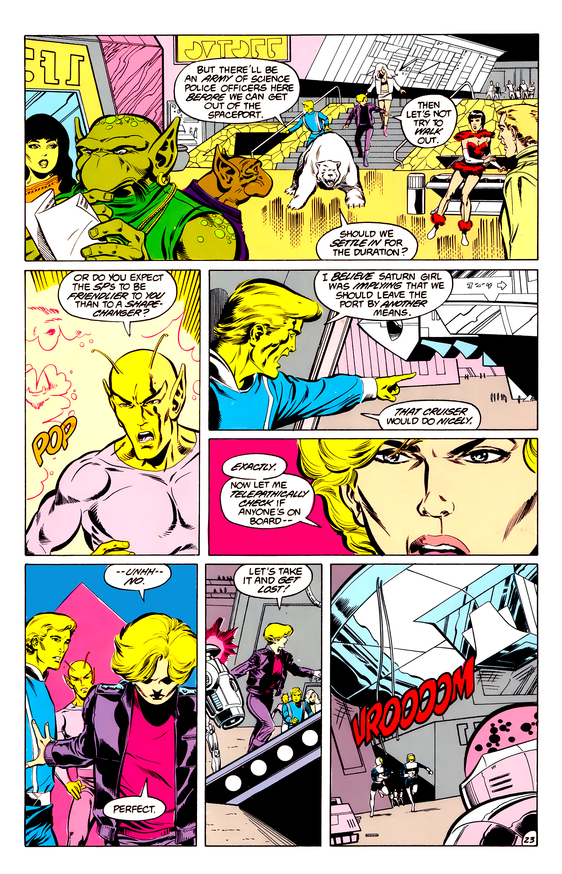 Read online Legion of Super-Heroes (1984) comic -  Issue #34 - 24