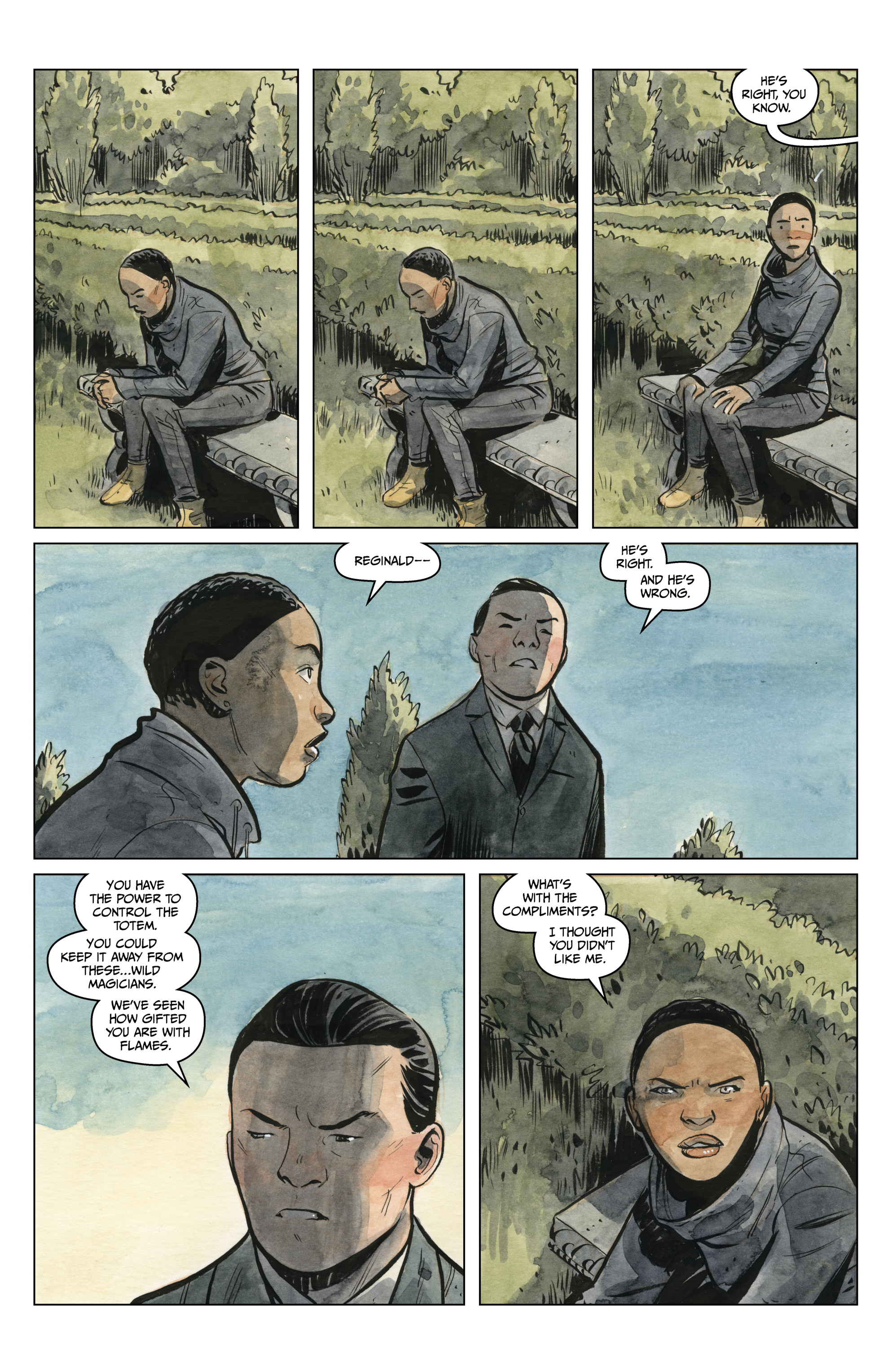 Read online Manor Black comic -  Issue # _TPB - 64