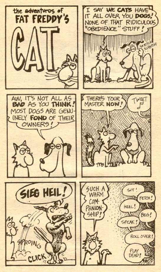 Read online Adventures of Fat Freddy's Cat comic -  Issue #2 - 17