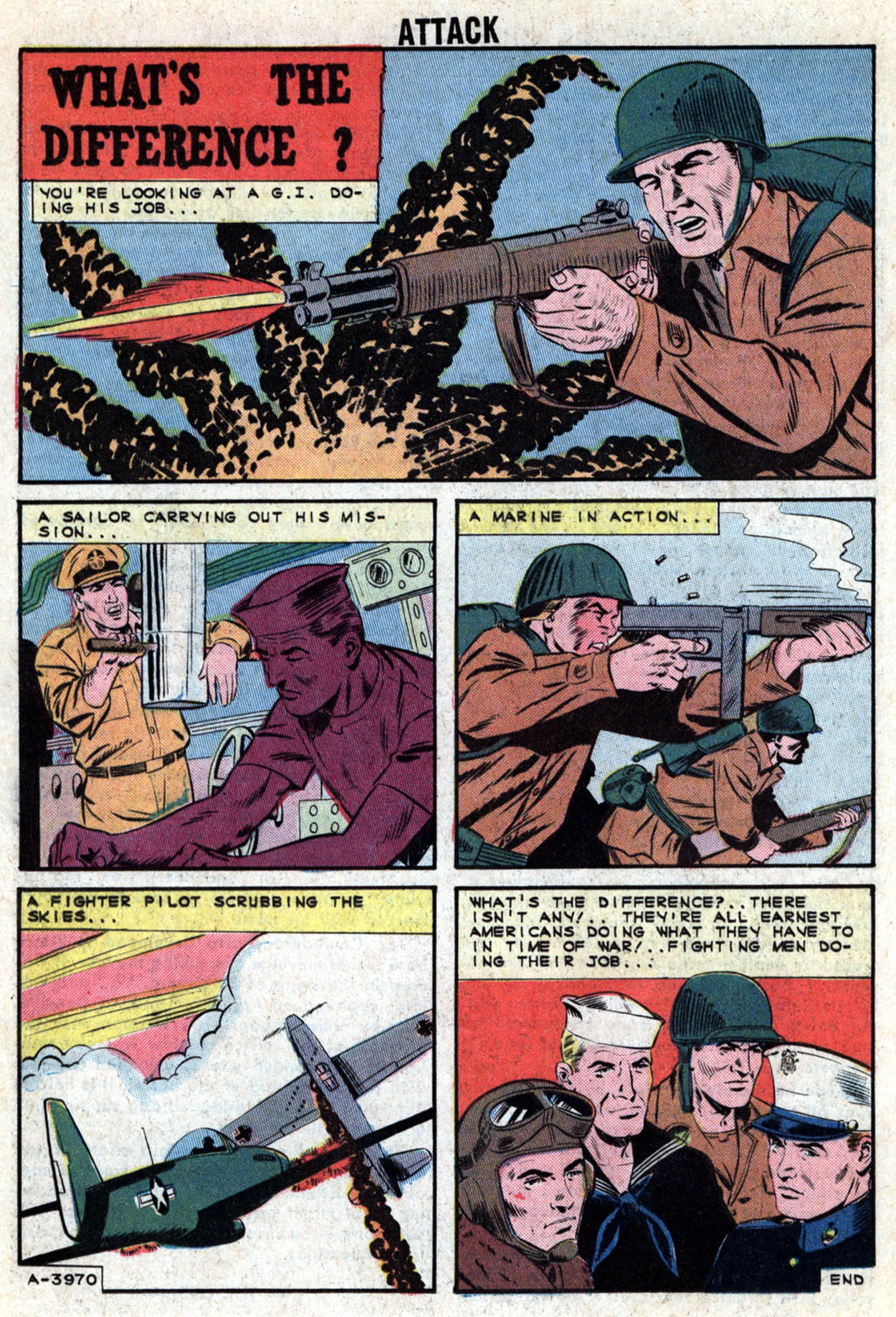 Read online Attack (1962) comic -  Issue #3 - 20