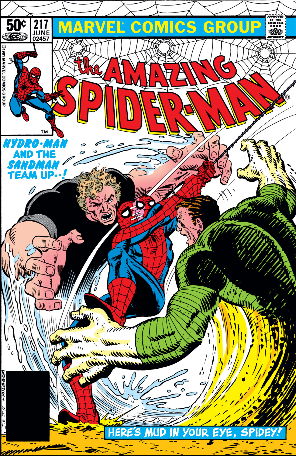 Read online The Amazing Spider-Man (1963) comic -  Issue #217 - 1