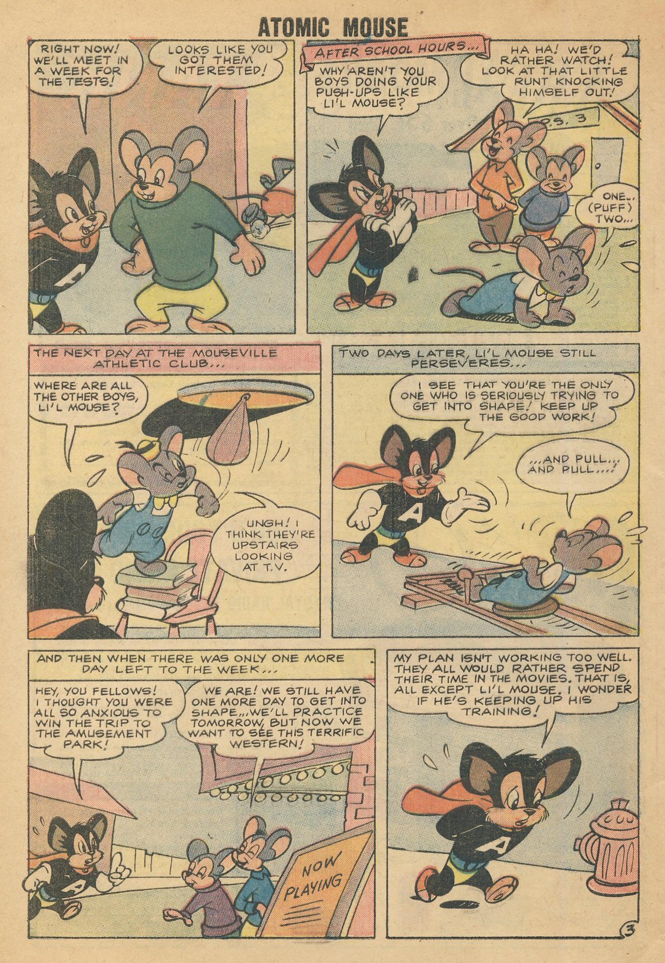 Read online Atomic Mouse comic -  Issue #28 - 32