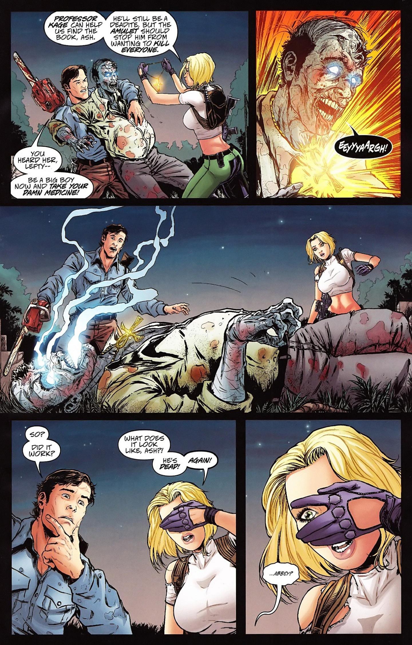 Read online Danger Girl and the Army of Darkness comic -  Issue #5 - 10