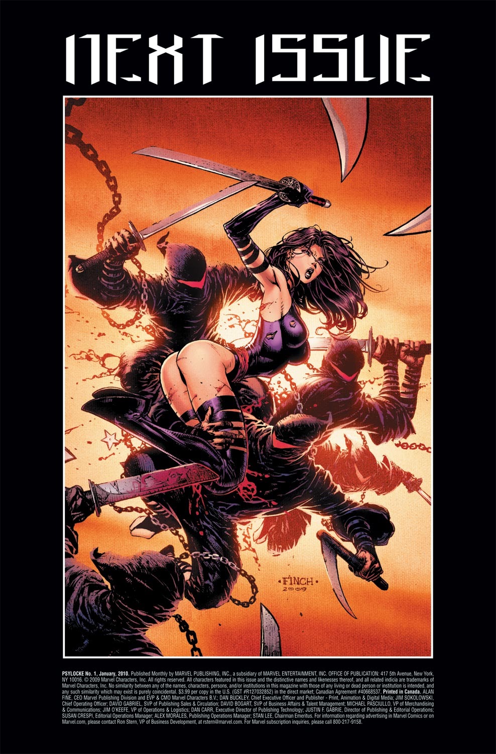 Read online Psylocke comic -  Issue #1 - 23