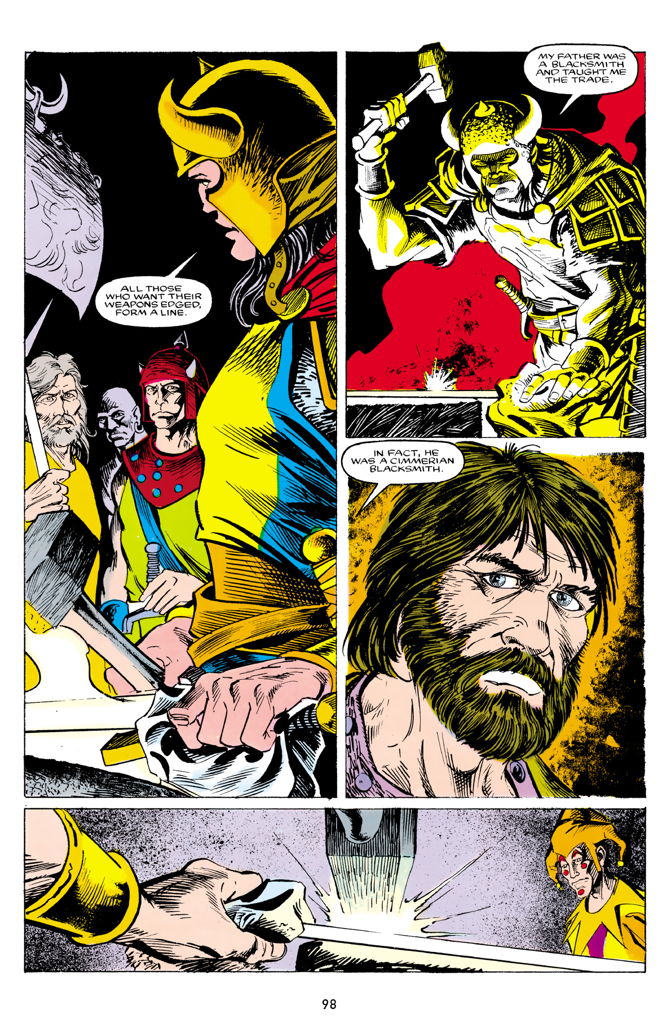Read online The Chronicles of King Conan comic -  Issue # TPB 7 (Part 1) - 98