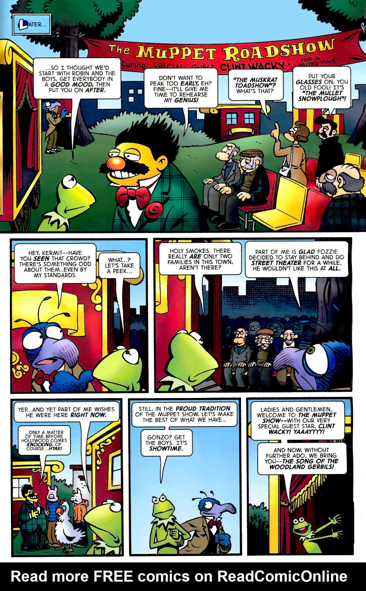 Read online The Muppet Show: The Comic Book comic -  Issue #2 - 7